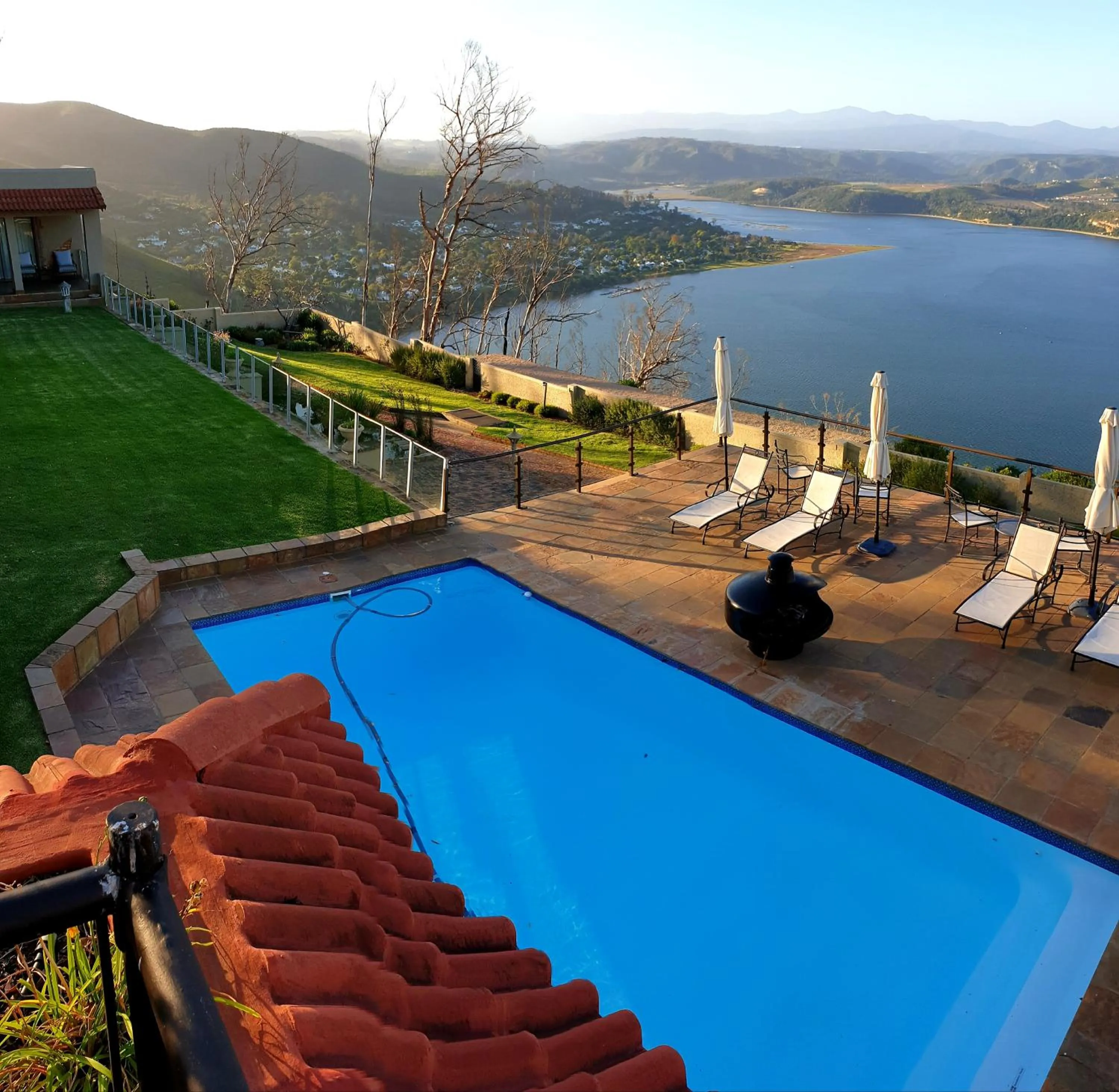 Garden view in Villa Castollini
