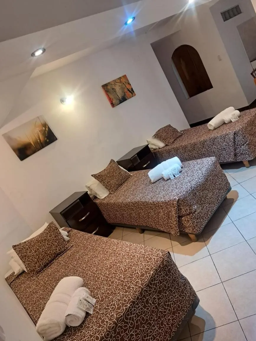 Bed in San Remo Grand Hotel