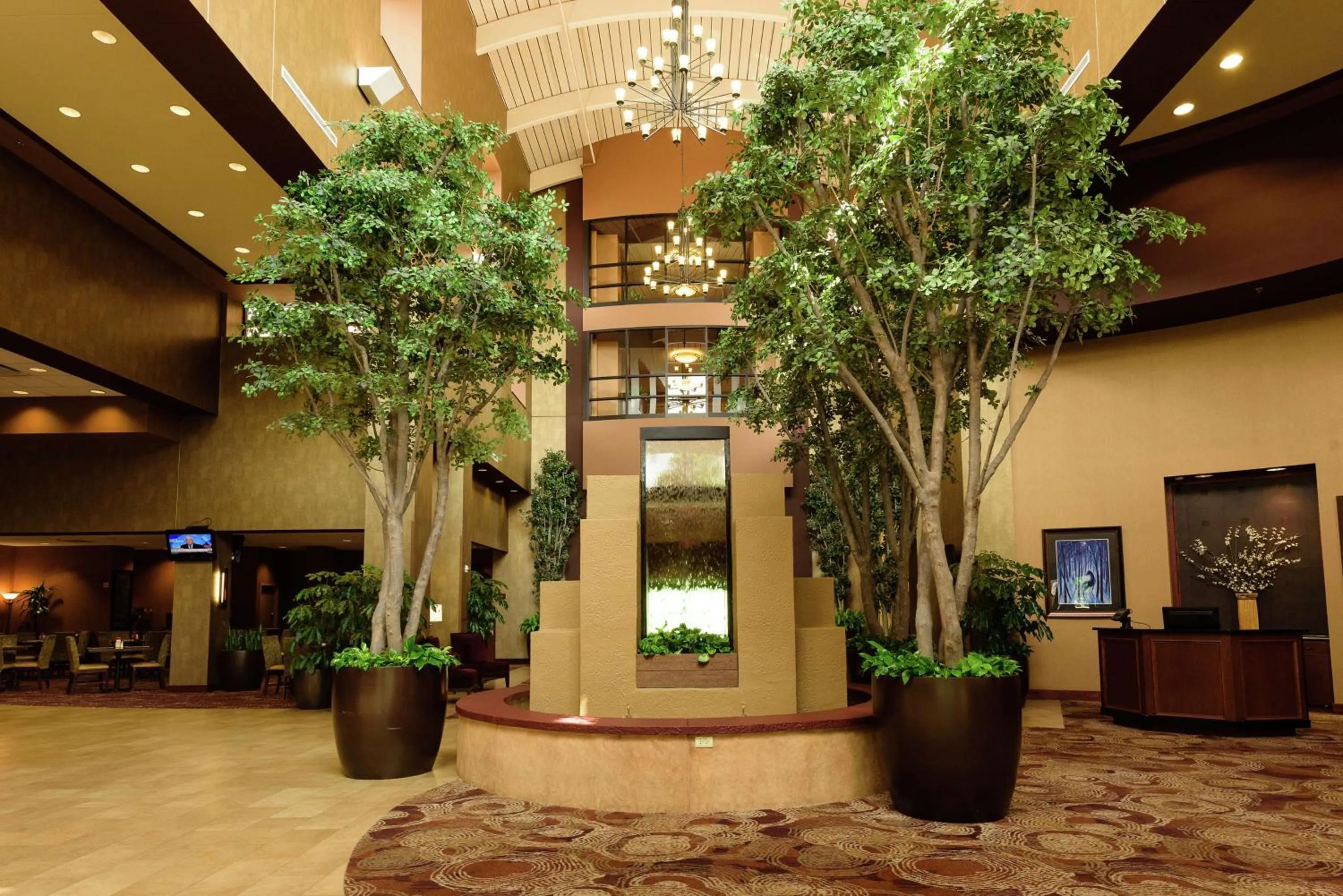 Lobby or reception in Embassy Suites by Hilton Minneapolis North
