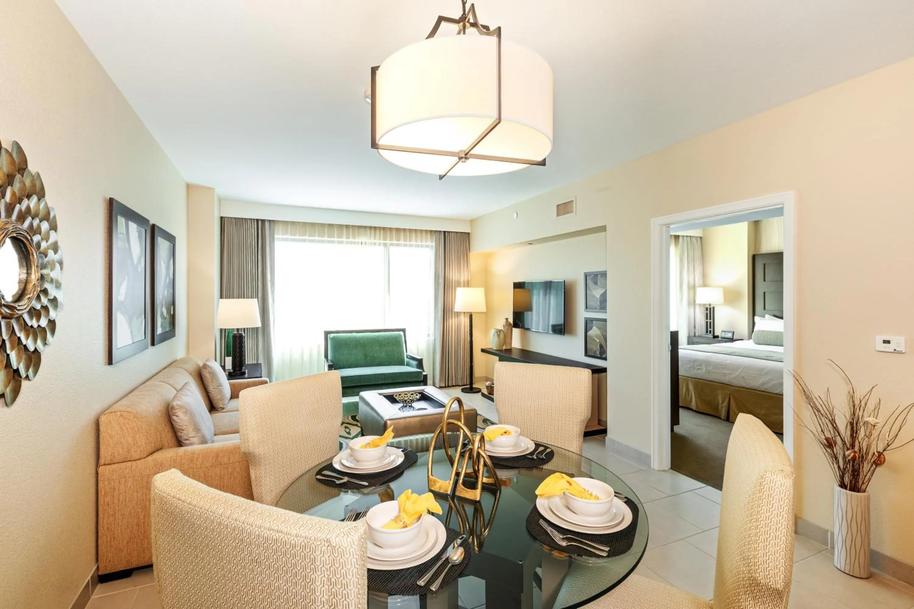 Dining area in The Berkley, Las Vegas