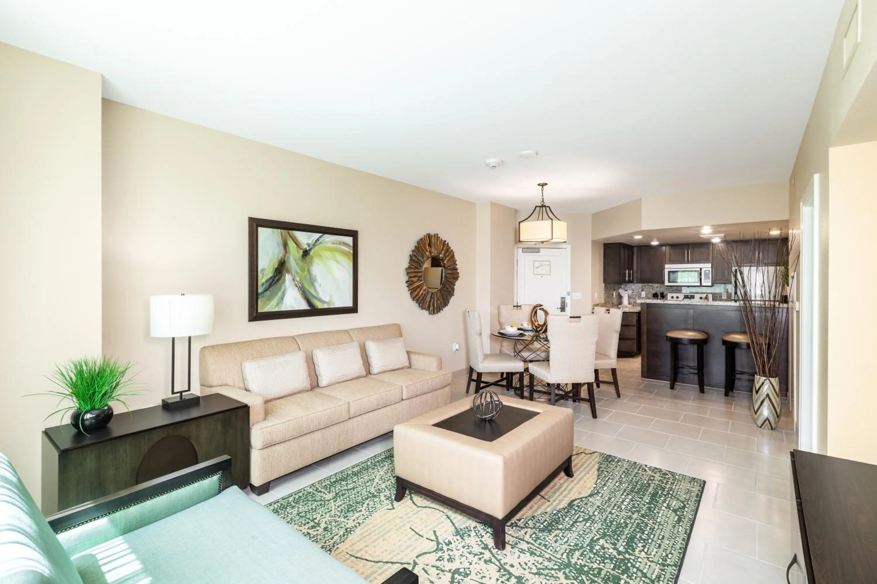 Dining area in The Berkley, Las Vegas