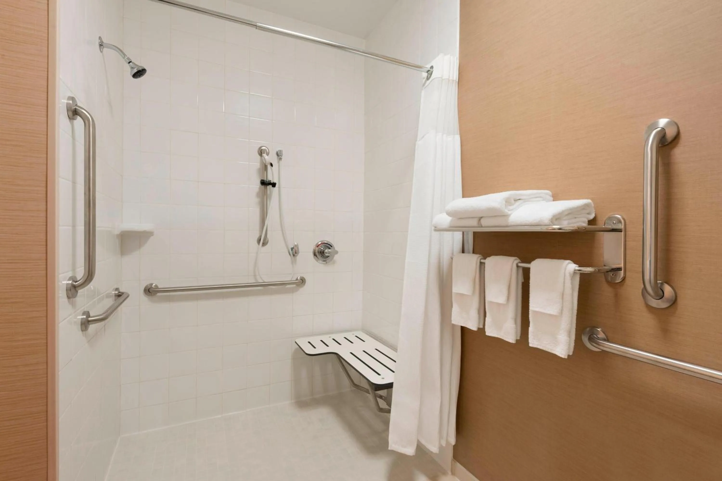 Bathroom in Fairfield Inn & Suites Hartford Manchester