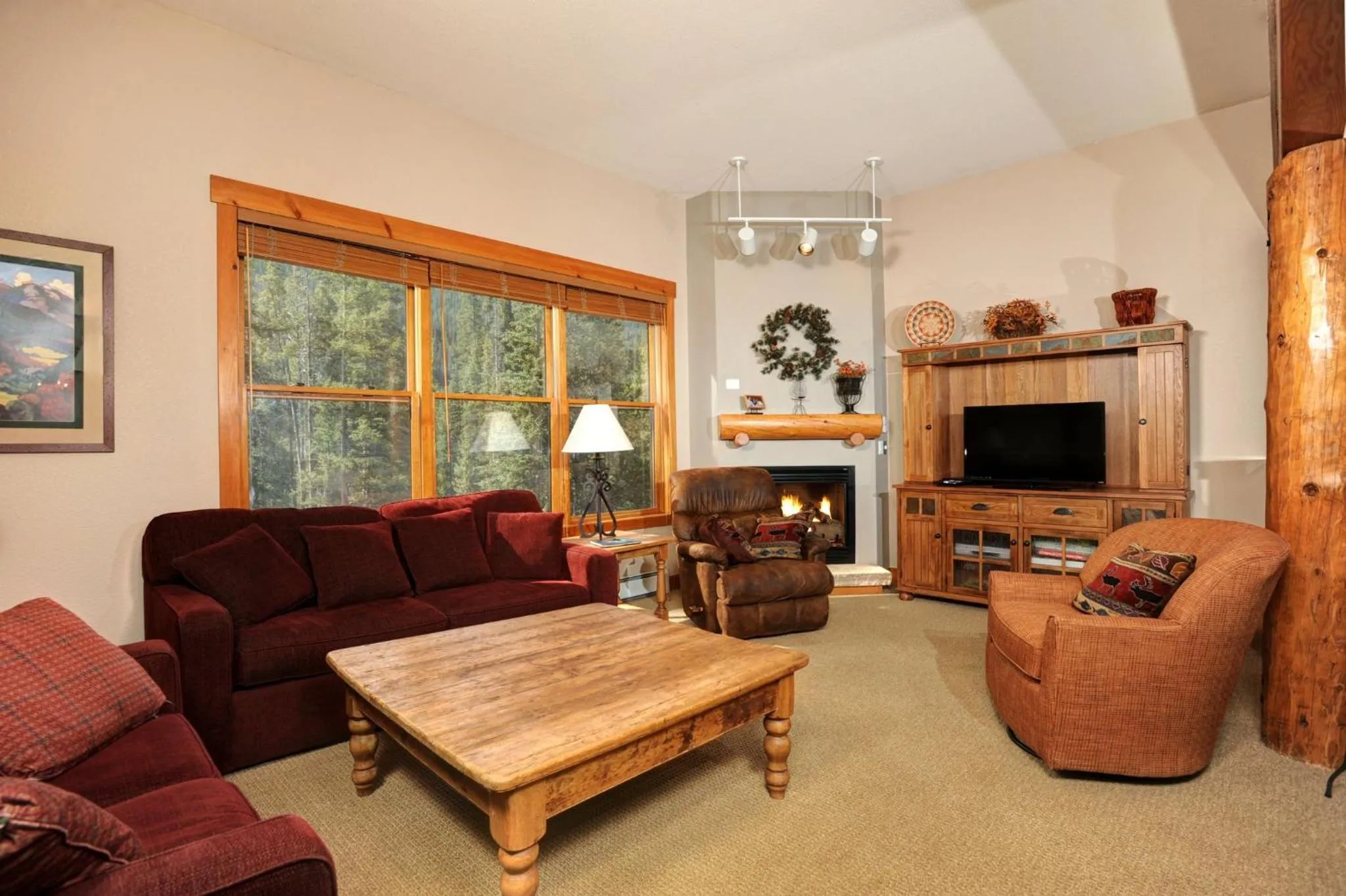 Living room in East Keystone by Keystone Resort