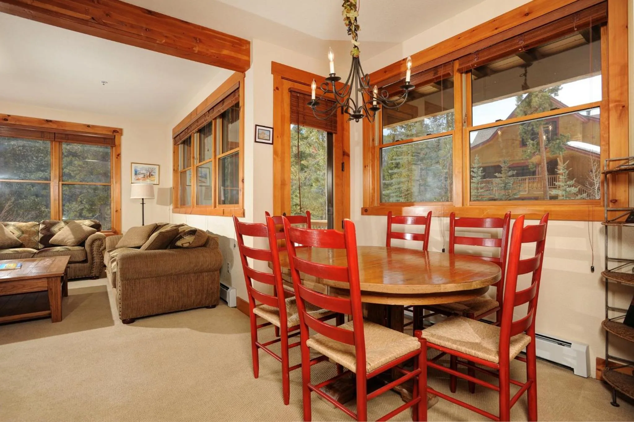 Living room in East Keystone by Keystone Resort