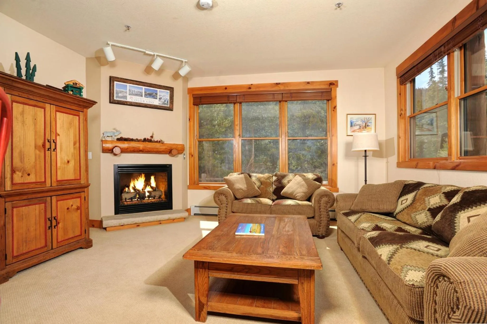 Living room in East Keystone by Keystone Resort