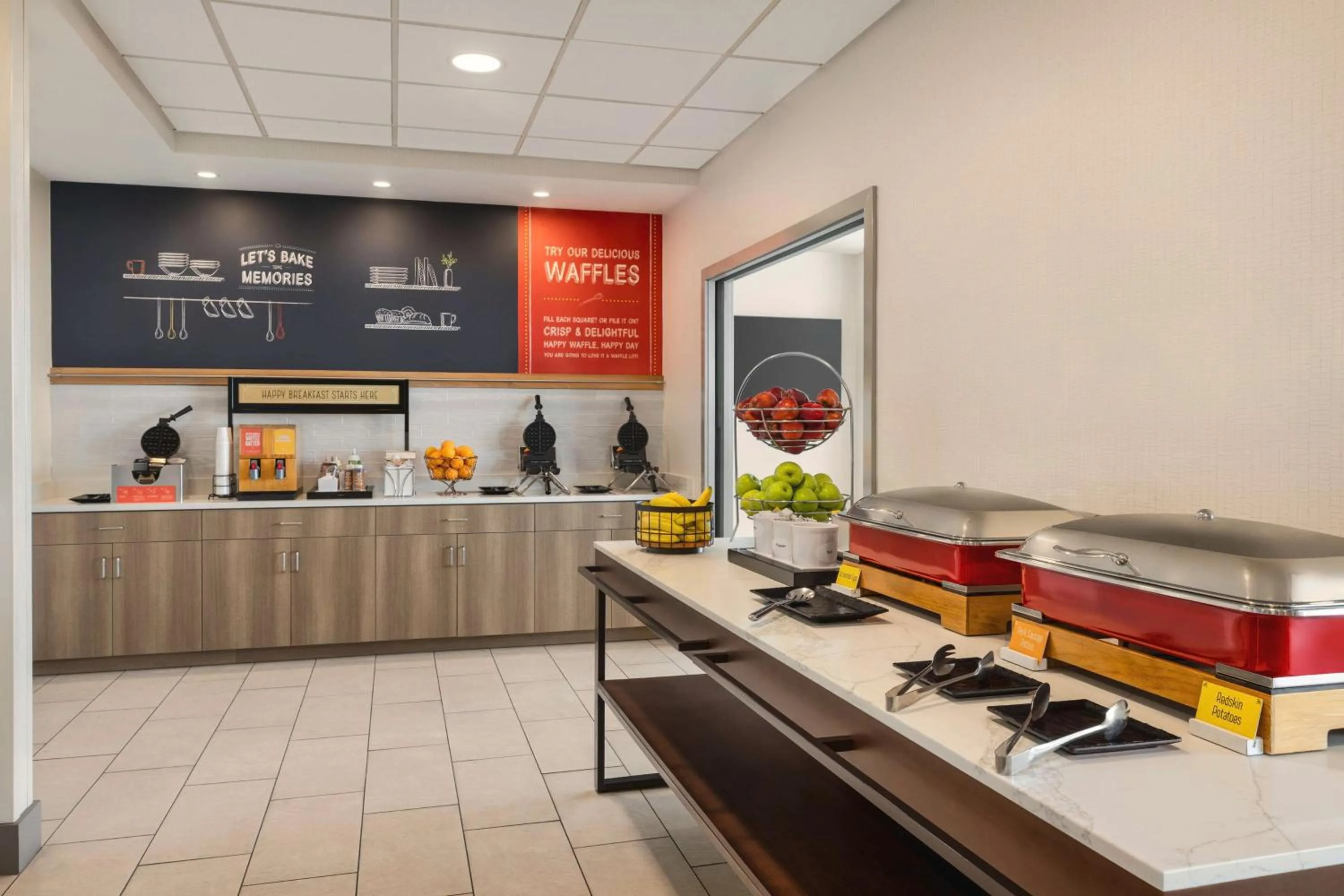 Breakfast in Hampton Inn Virginia Beach-Oceanfront South