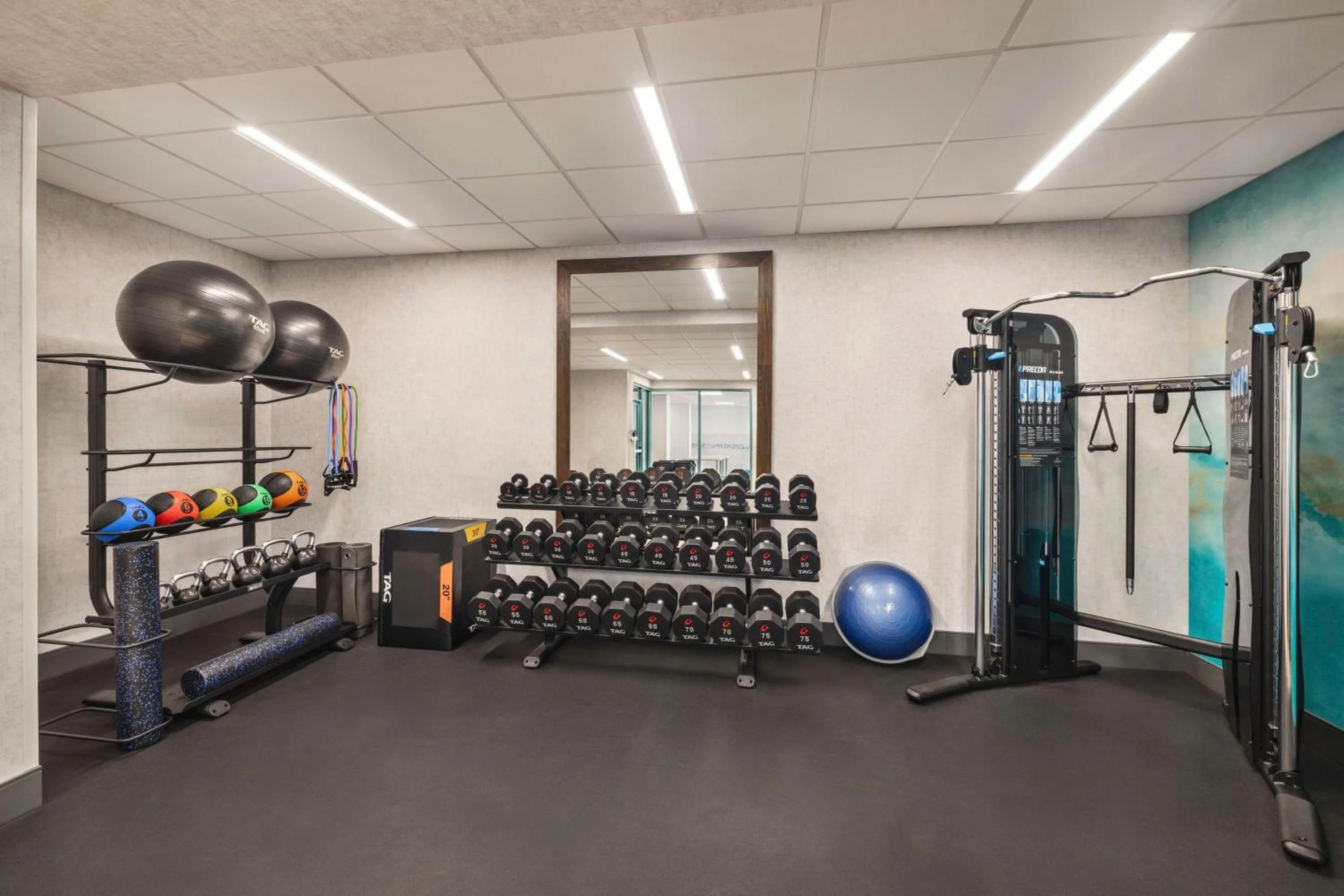 Fitness centre/facilities in Hampton Inn Virginia Beach-Oceanfront South
