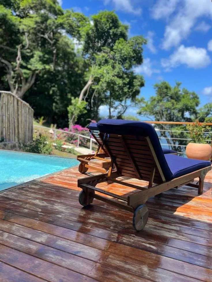 Patio in Bequia Plantation Hotel