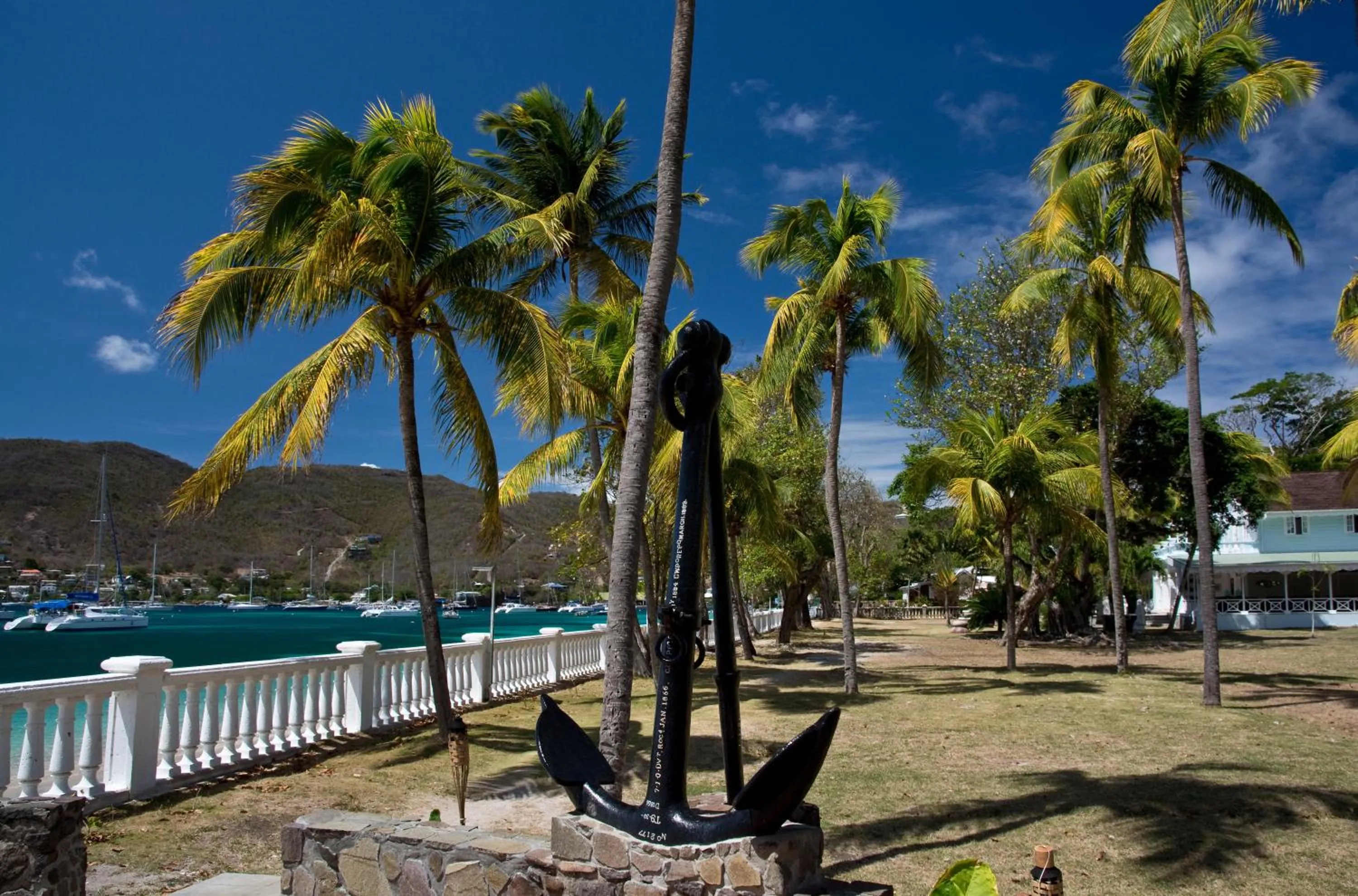 Sea view in Bequia Plantation Hotel