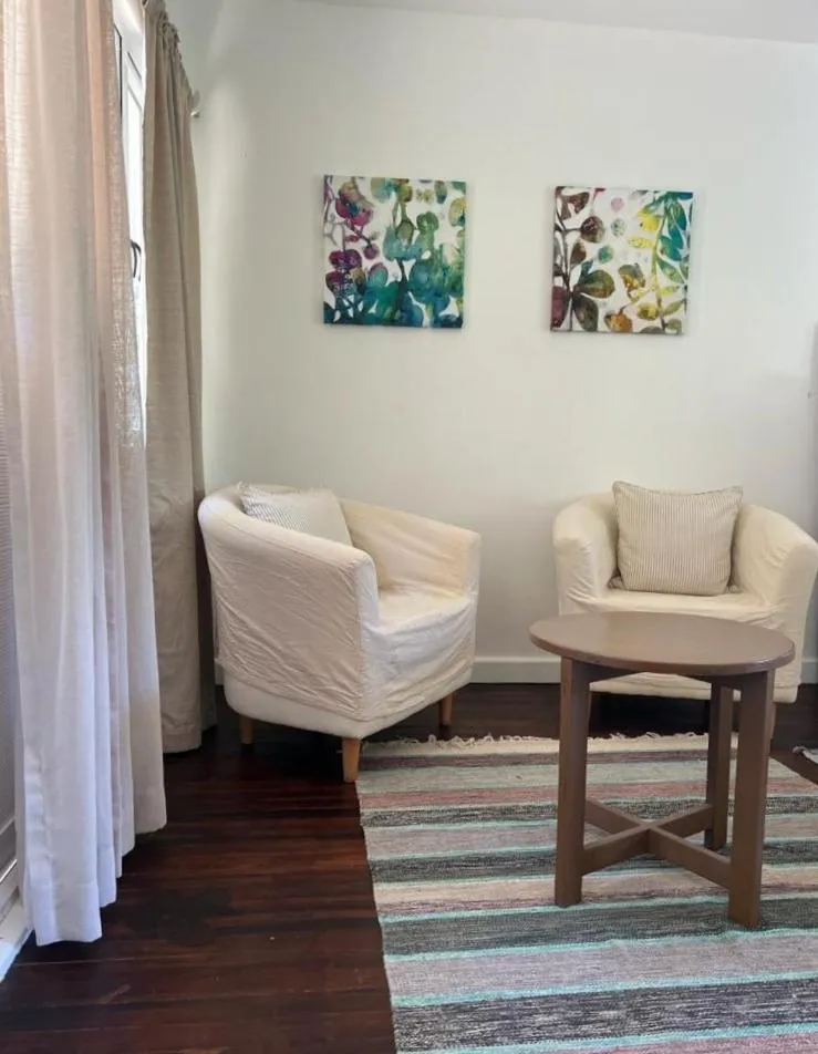 Living room in Bequia Plantation Hotel