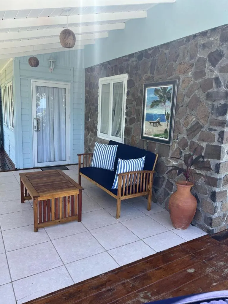 Patio in Bequia Plantation Hotel