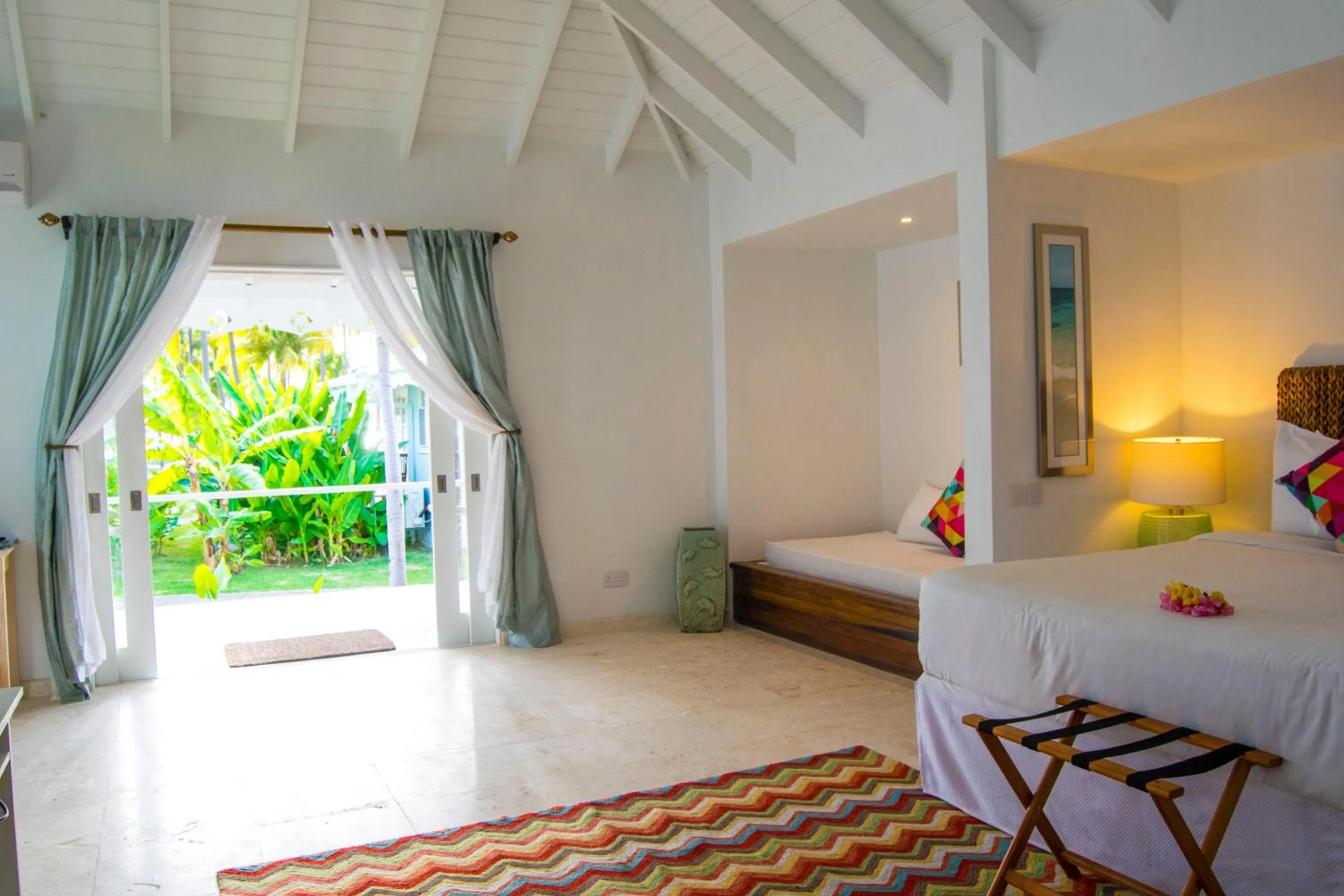 Photo of the whole room, Bed in Bequia Plantation Hotel