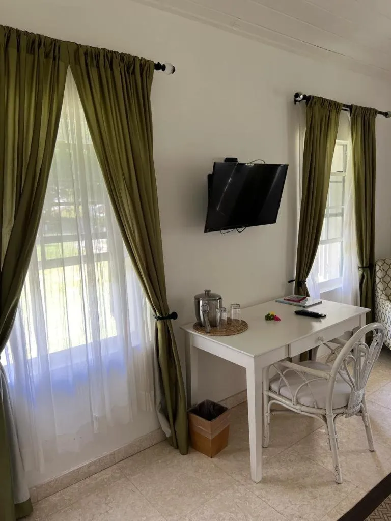 Seating area in Bequia Plantation Hotel