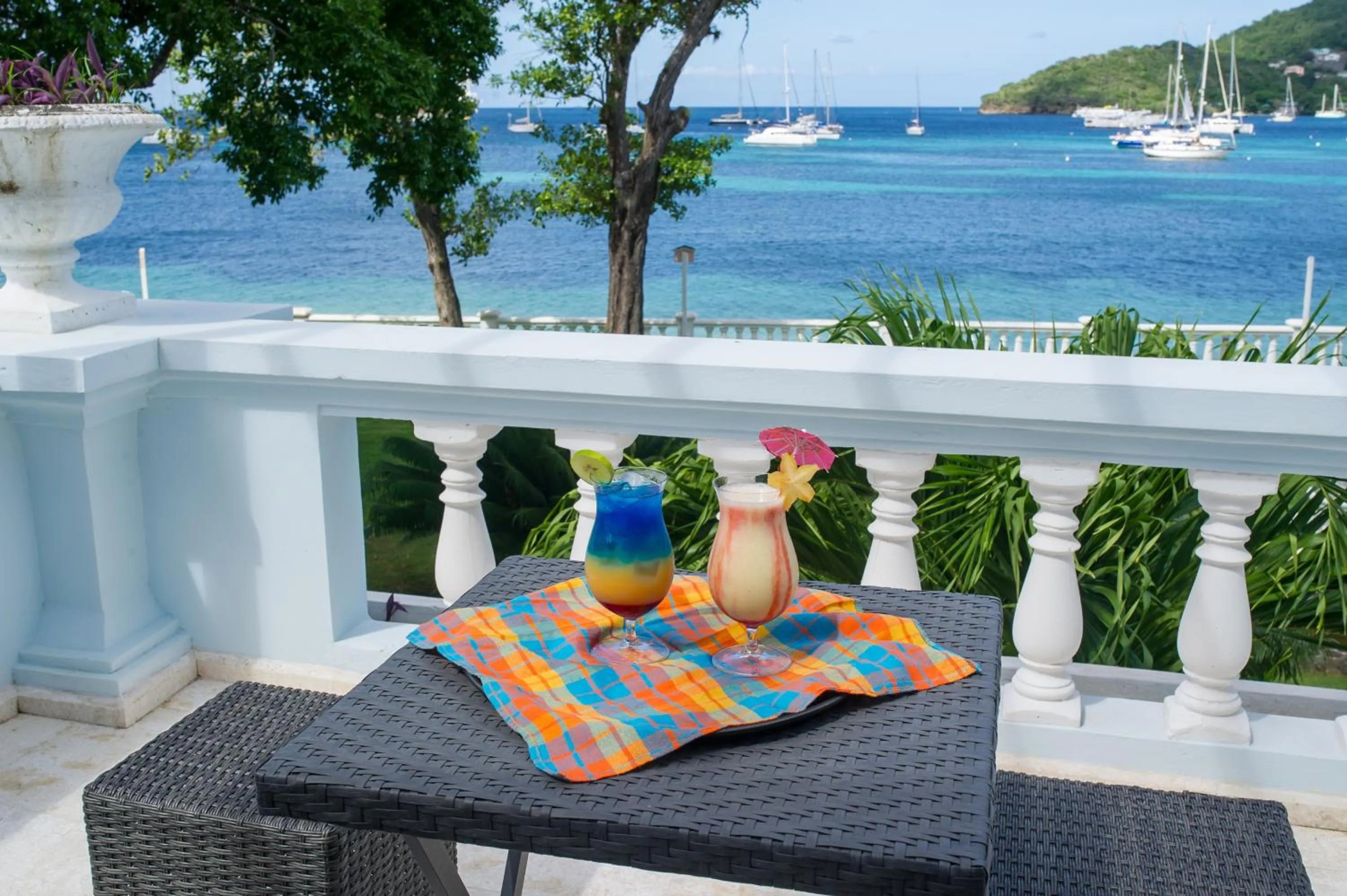 Balcony/Terrace in Bequia Plantation Hotel