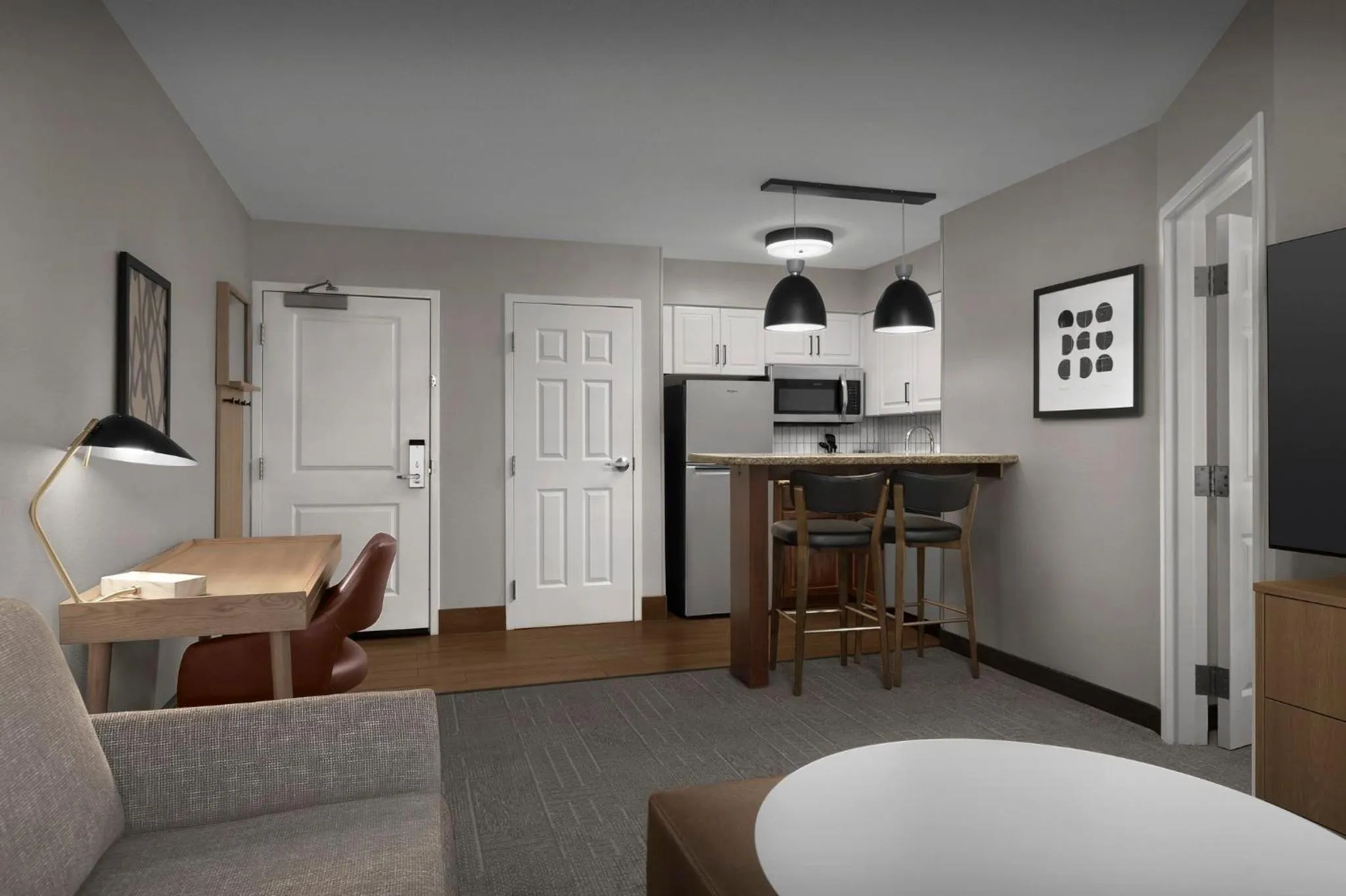 Bedroom in Staybridge Suites Raleigh-Durham Airport-Morrisville by IHG