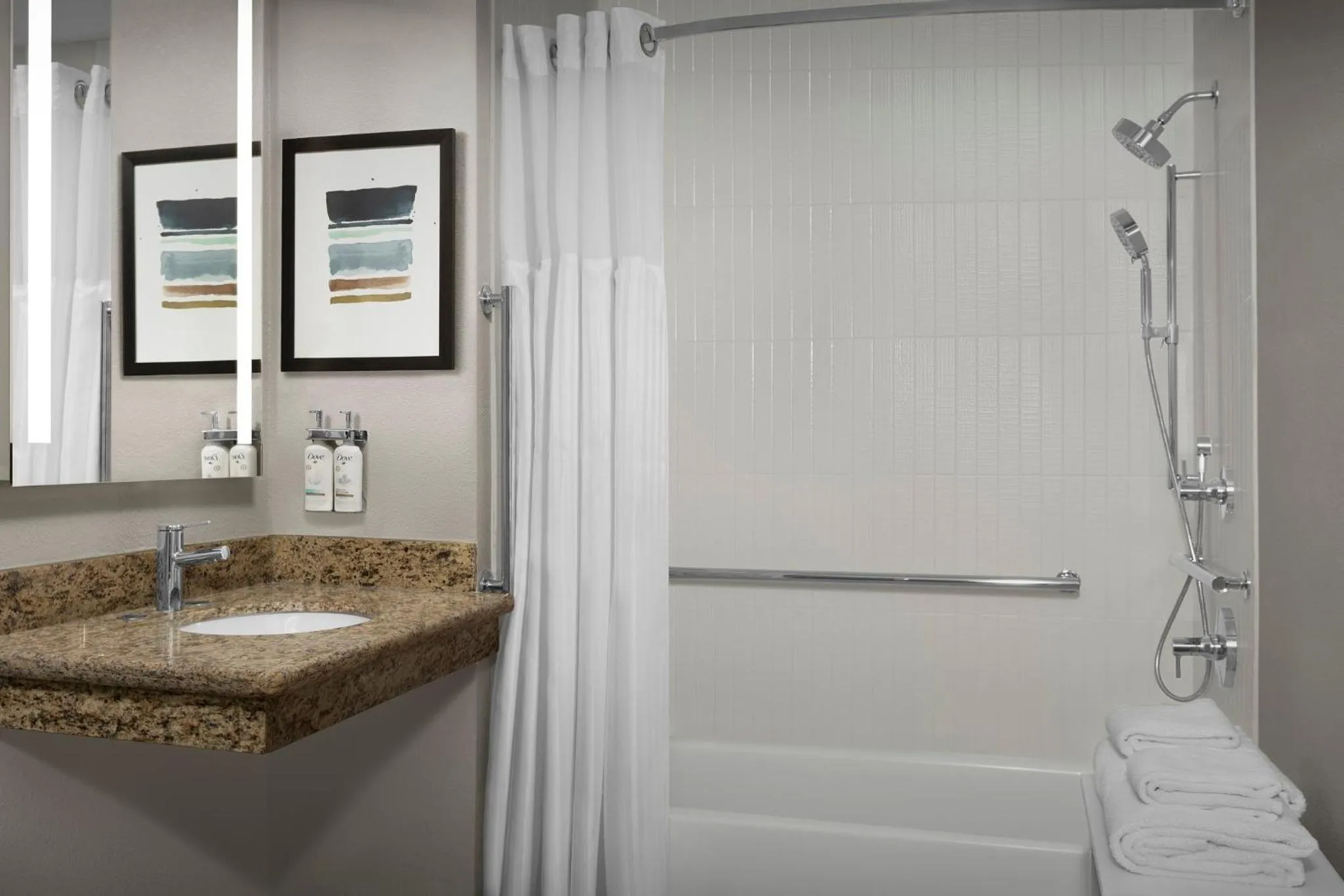 Bathroom in Staybridge Suites Raleigh-Durham Airport-Morrisville by IHG