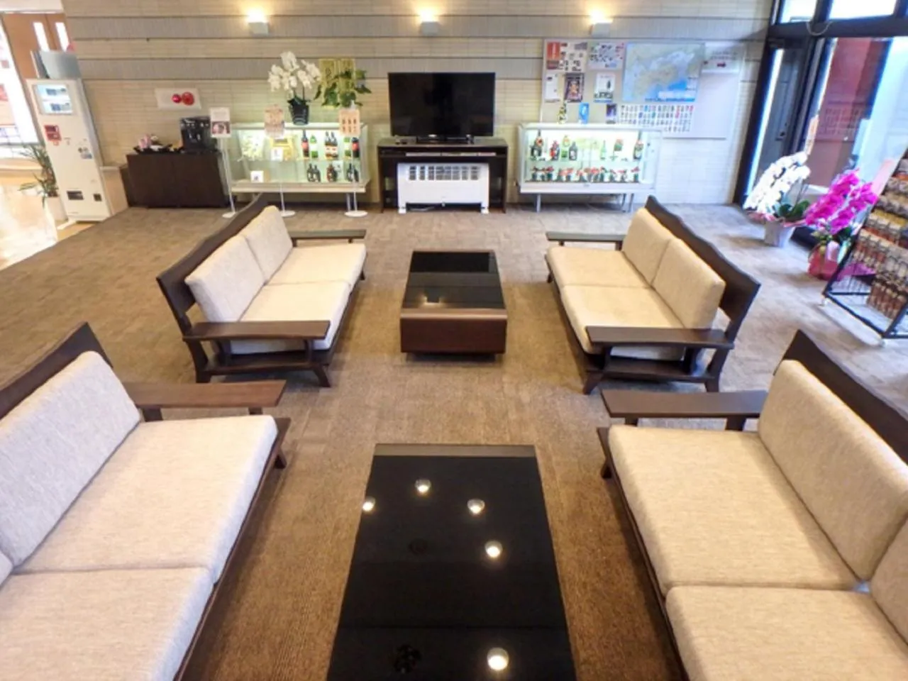Lobby or reception in LiVEMAX RESORT Okudogo
