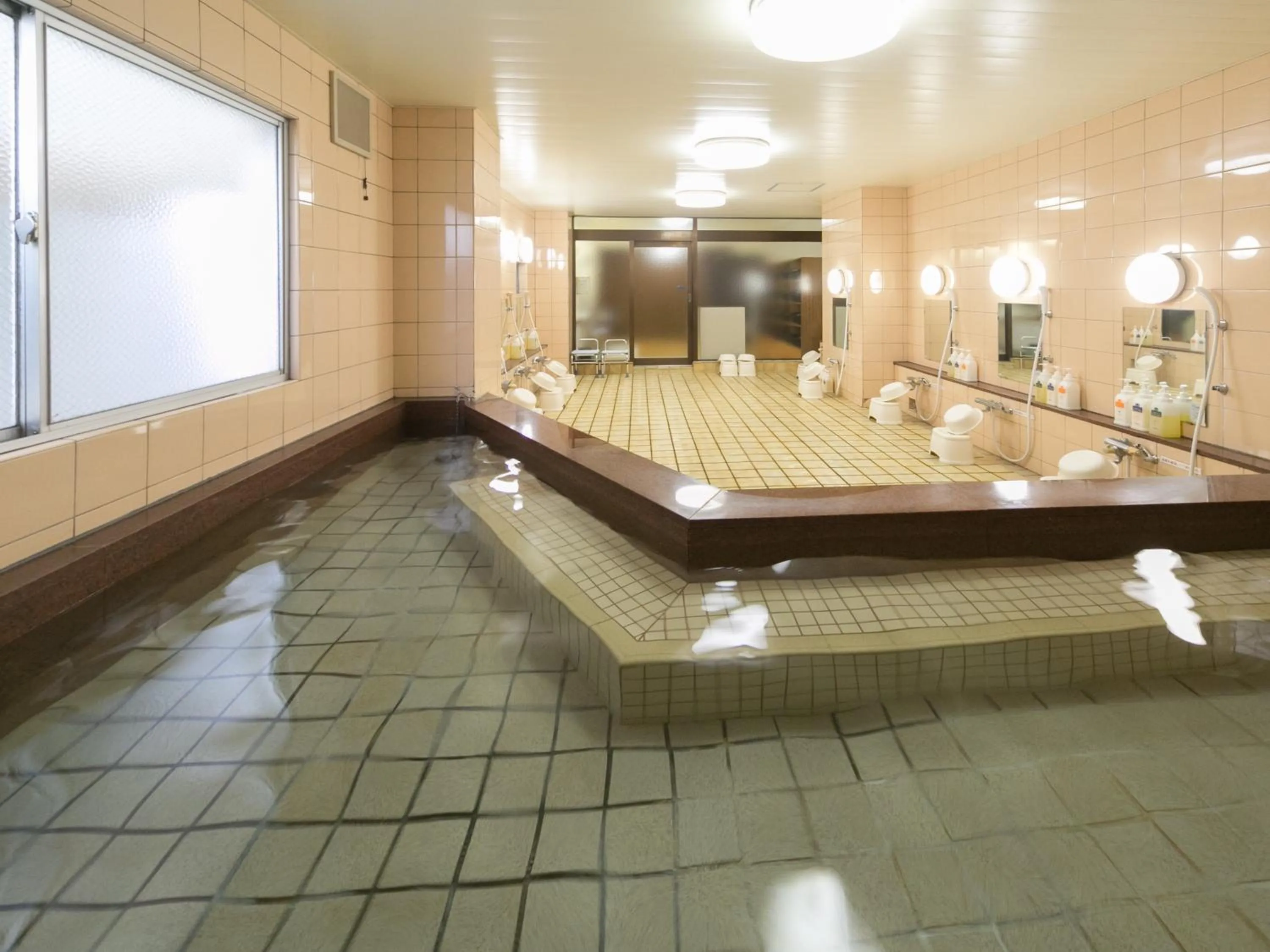 Public Bath in Riverside Hotel Shoei