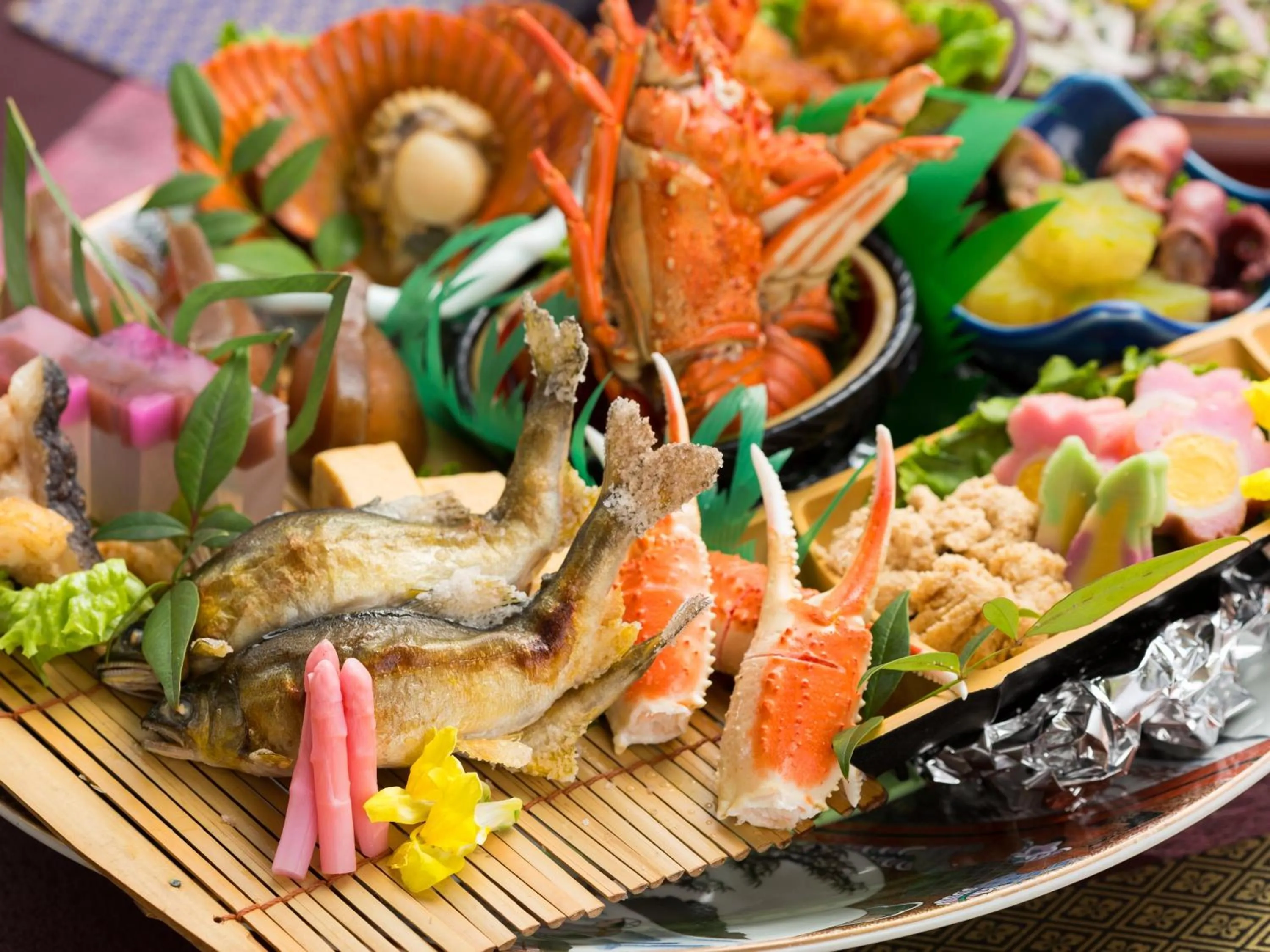 Food close-up in Riverside Hotel Shoei