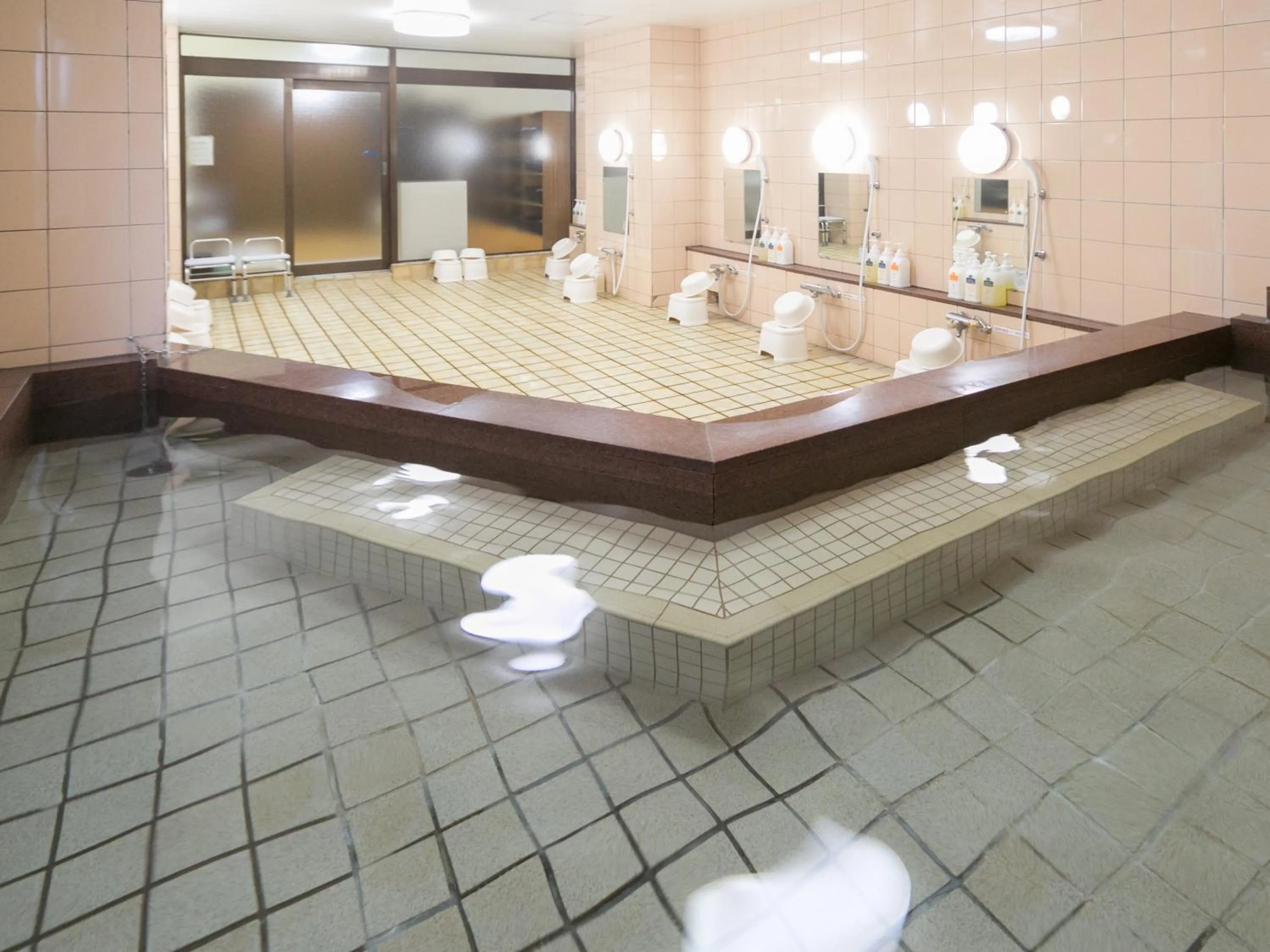 Public Bath in Riverside Hotel Shoei