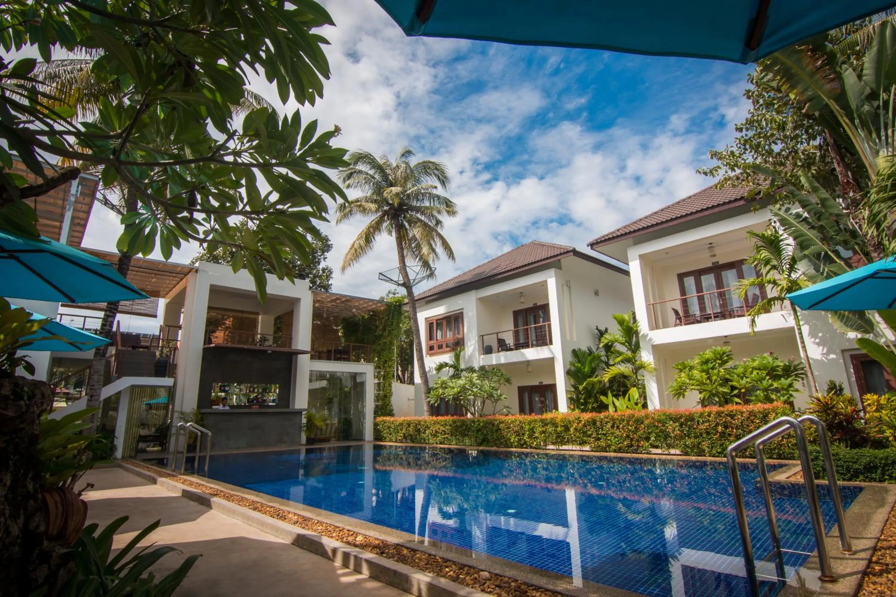 Pool view in The Privilege Boutique