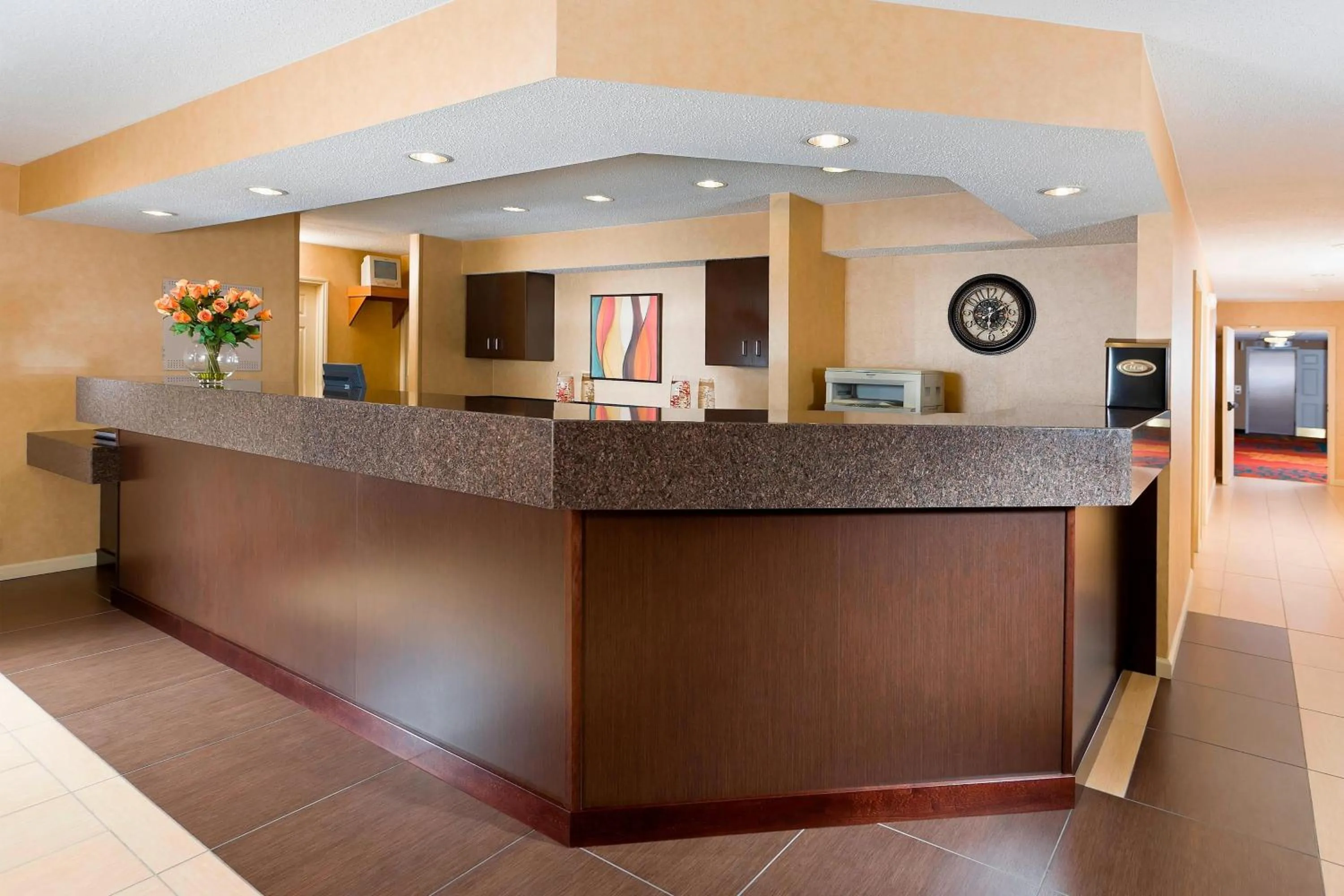 Lobby or reception in Residence Inn by Marriott Cedar Rapids