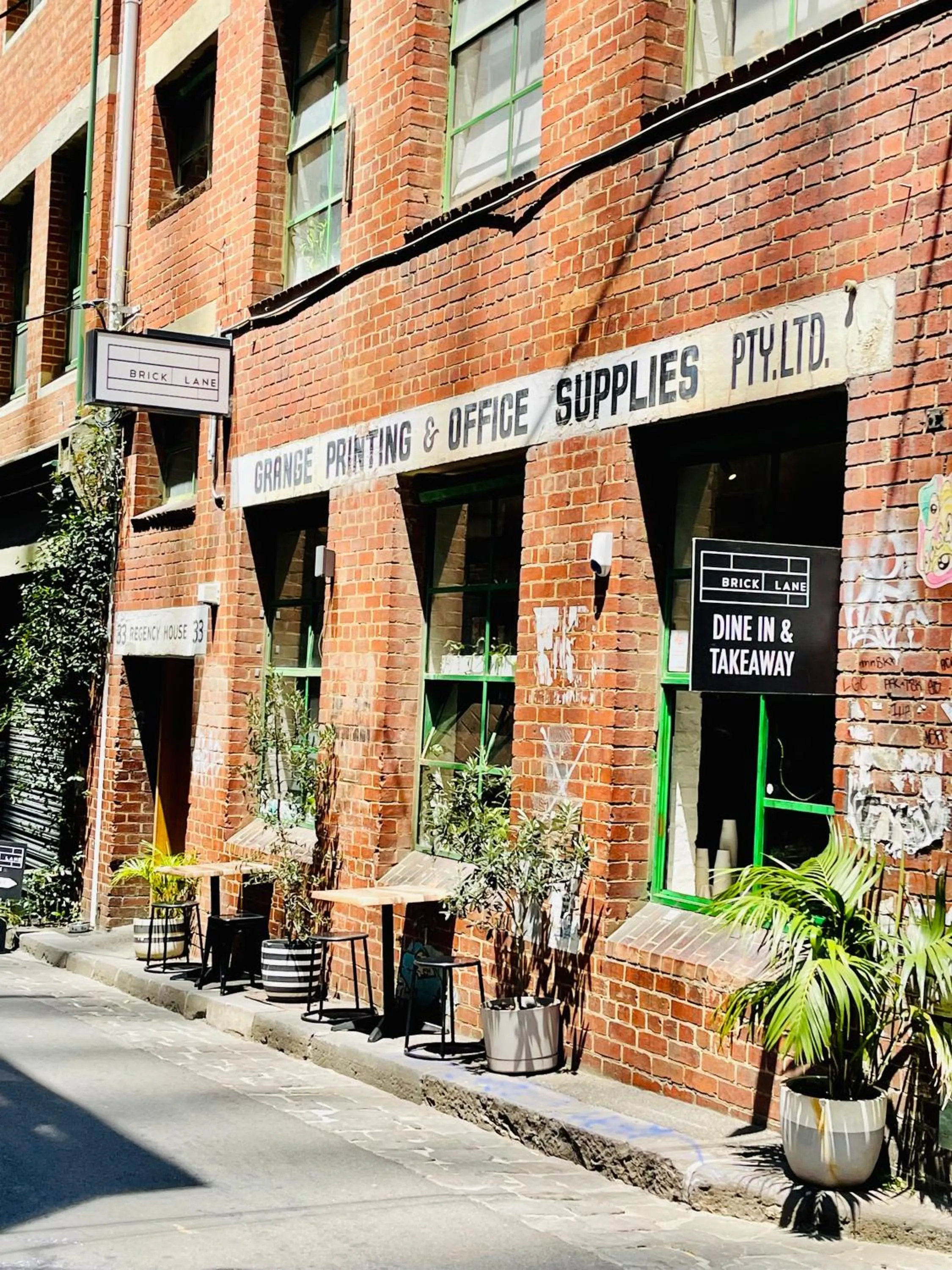 Restaurant/places to eat in Europa Melbourne