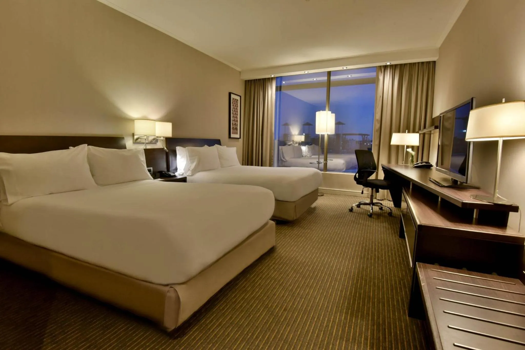 Photo of the whole room, Bed in Holiday Inn Santiago - Airport Terminal by IHG