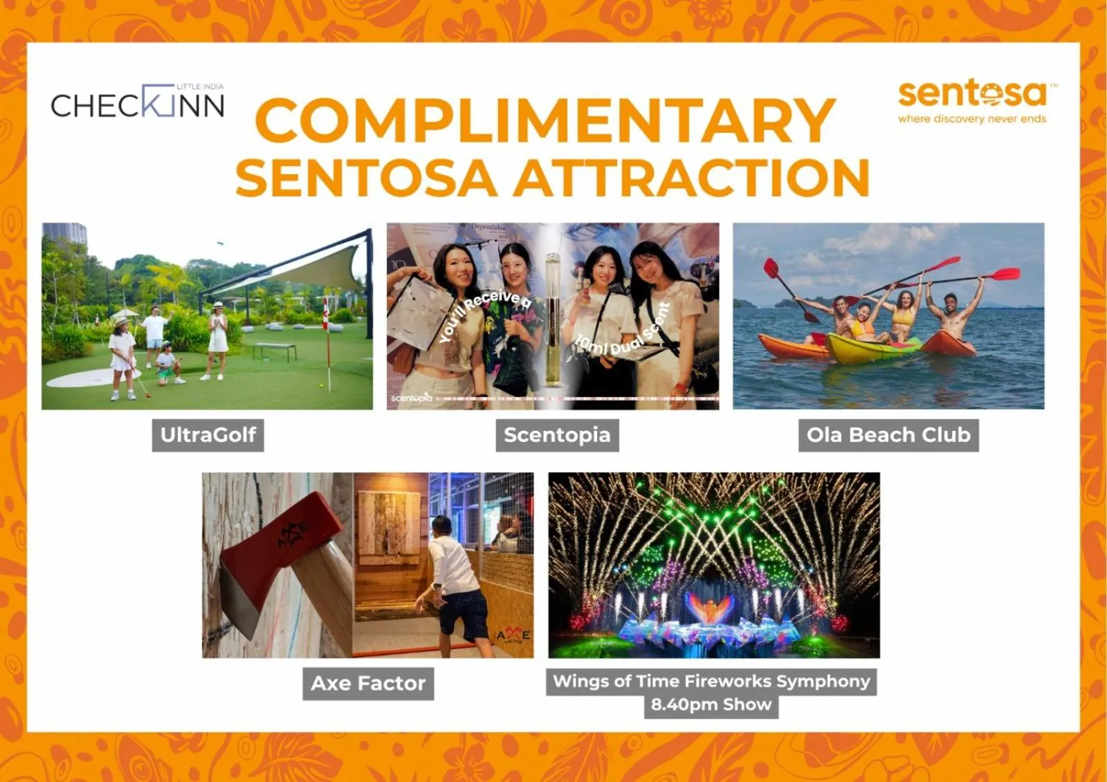 Activities in Check-Inn at Little India