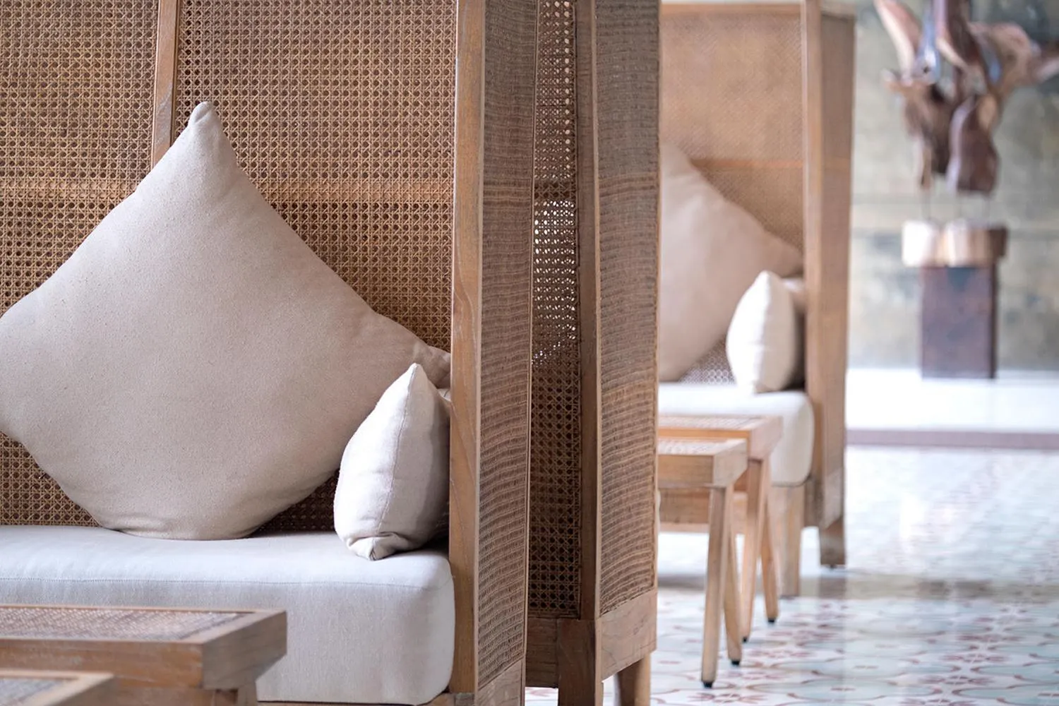 Lobby or reception in Swarga Suites Bali Berawa, Marclan Collection