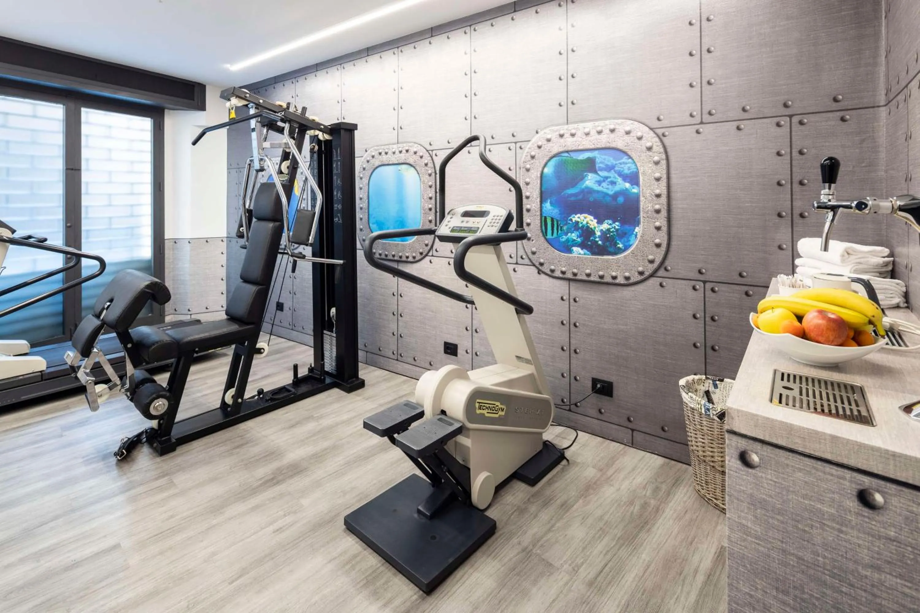 Fitness centre/facilities in Best Western Porto Antico