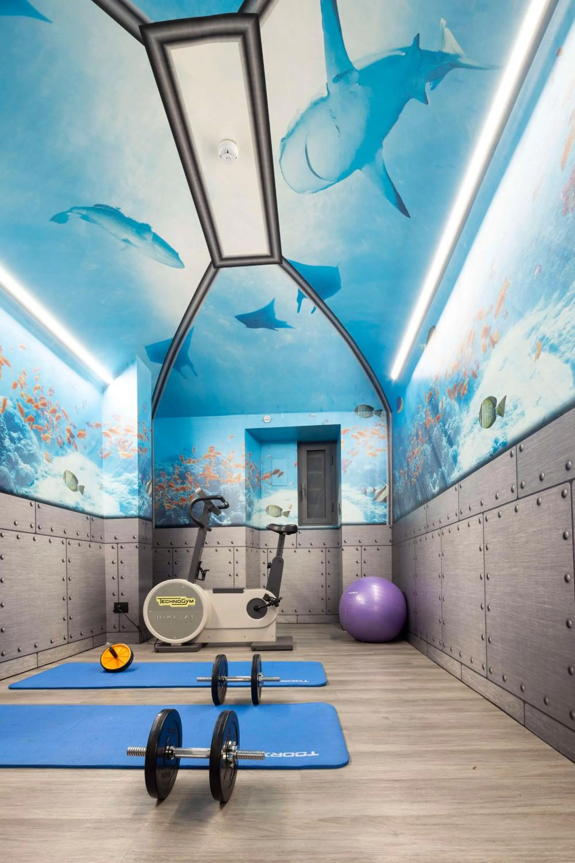 Fitness centre/facilities in Best Western Porto Antico