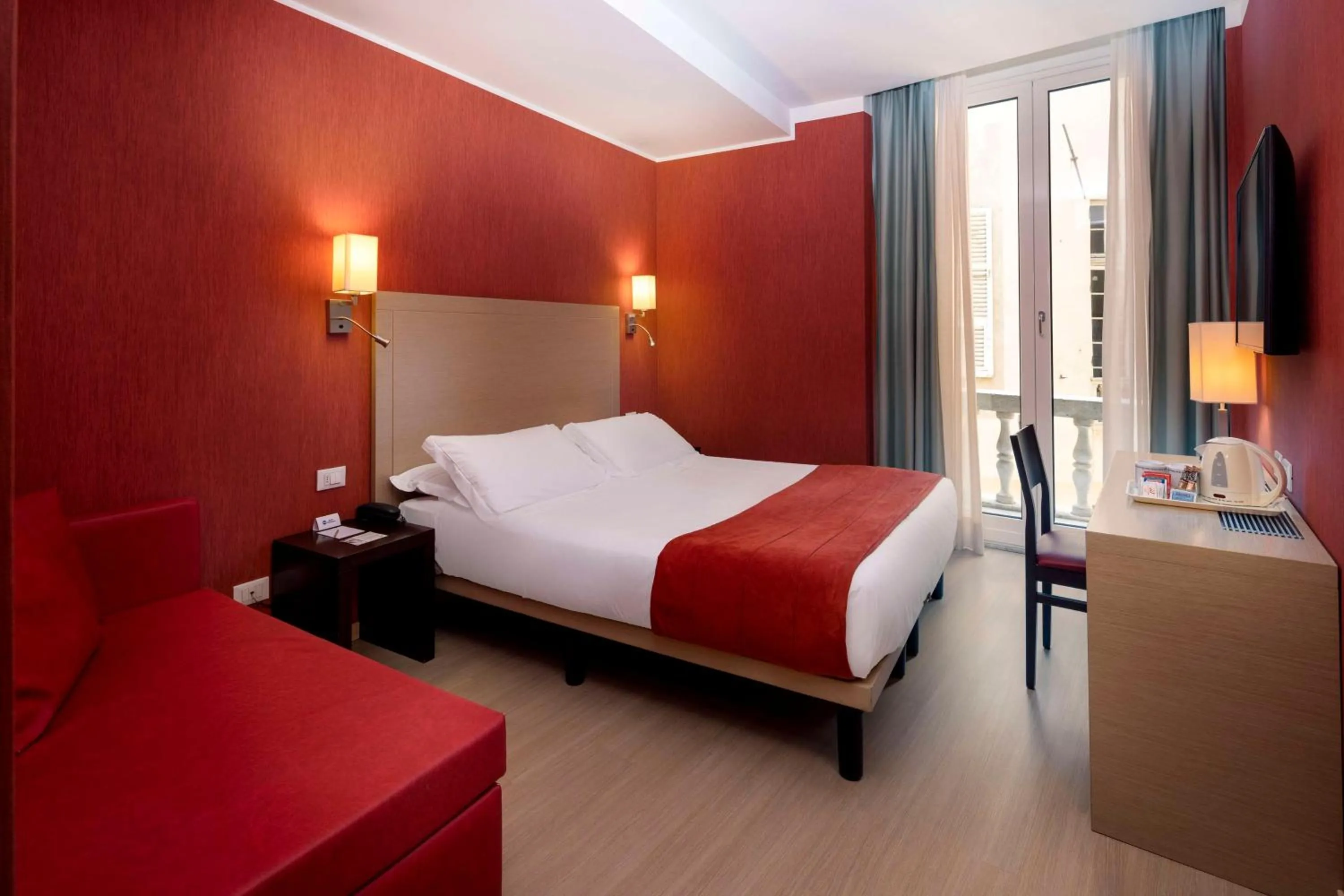 Bedroom, Bed in Best Western Porto Antico