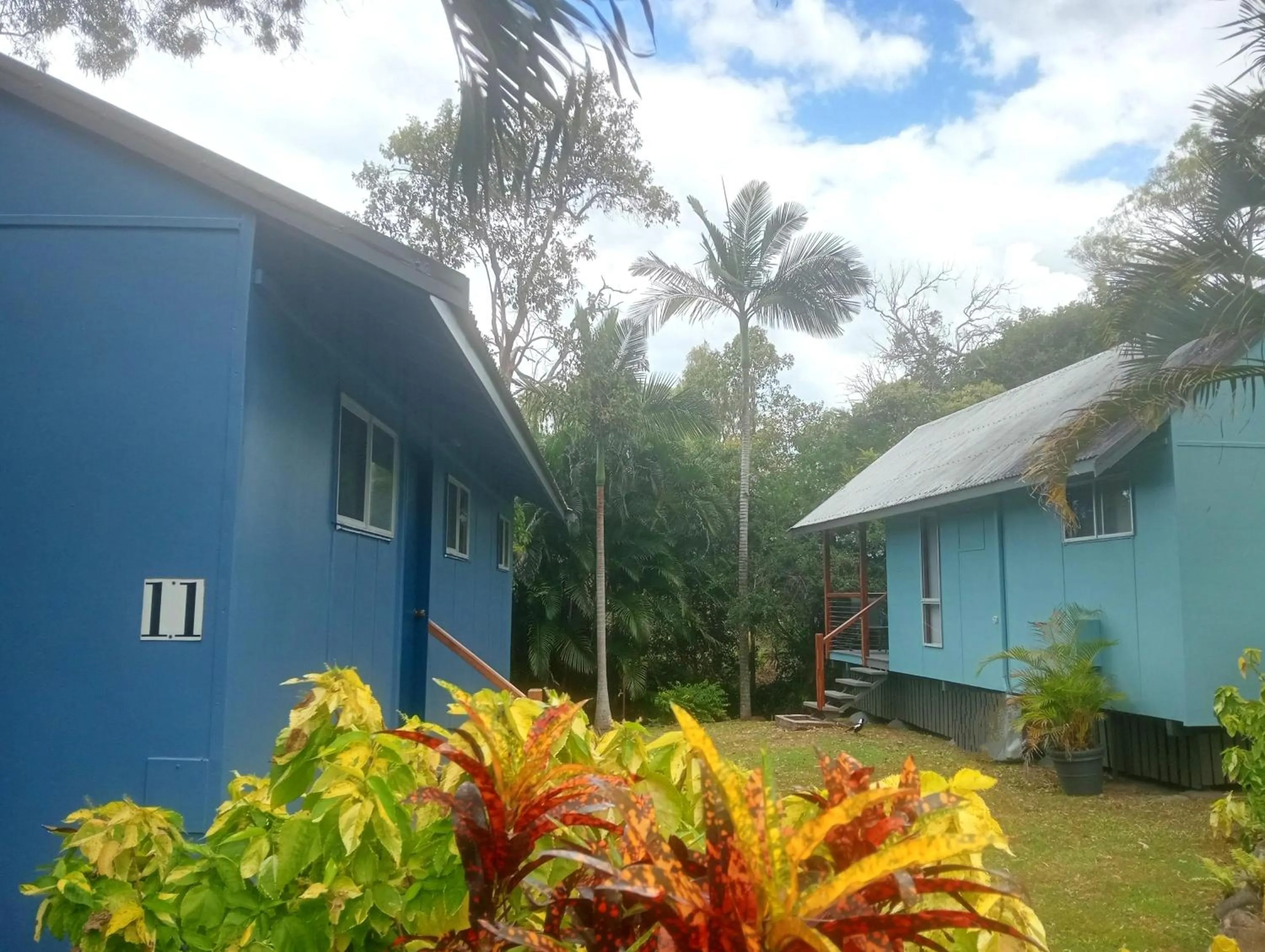 Garden in Gumnut Glen Cabins