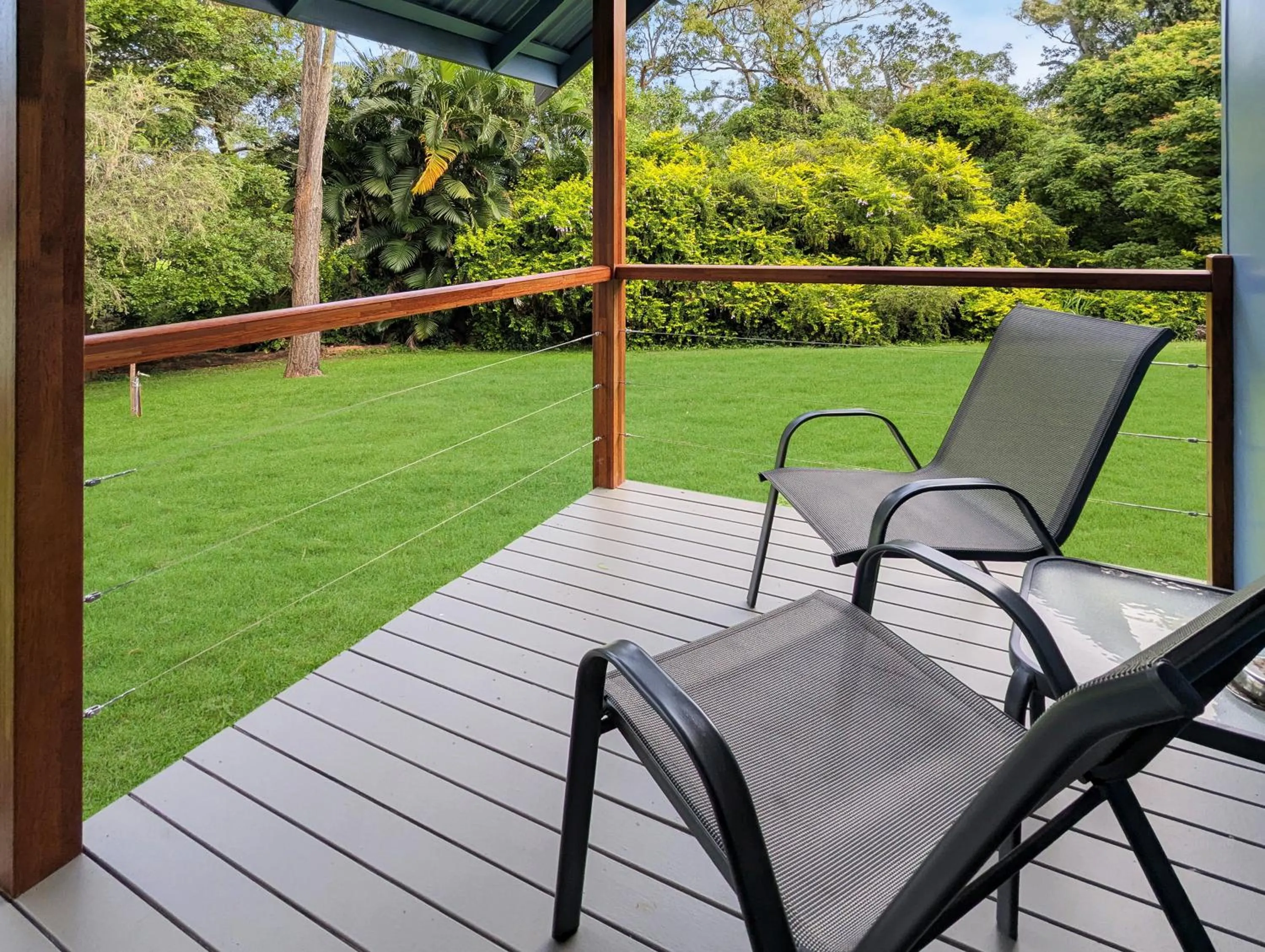 Garden in Gumnut Glen Cabins