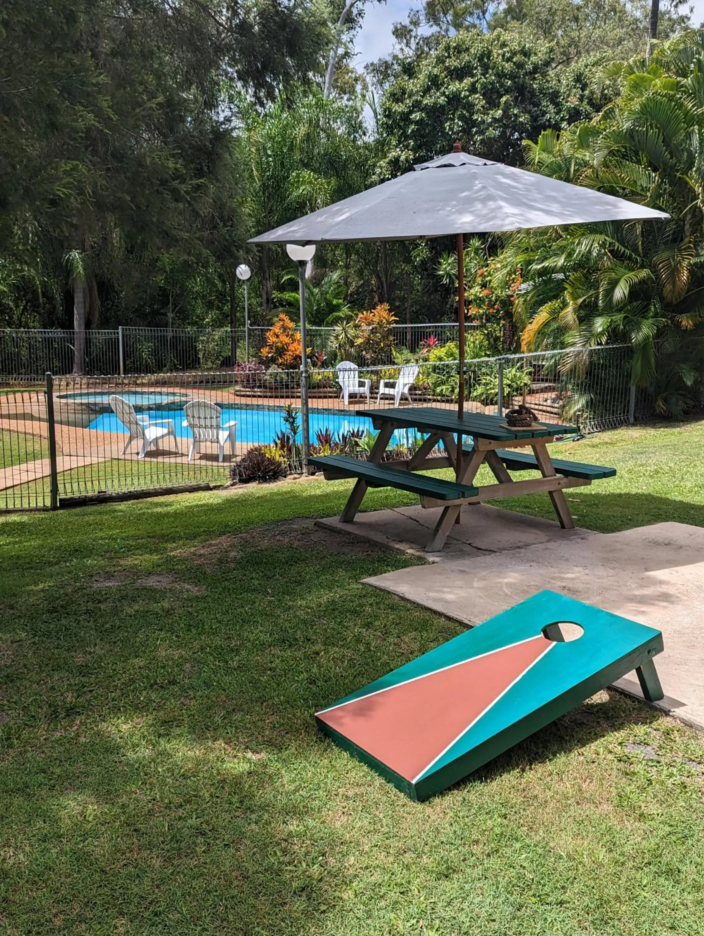 Garden in Gumnut Glen Cabins