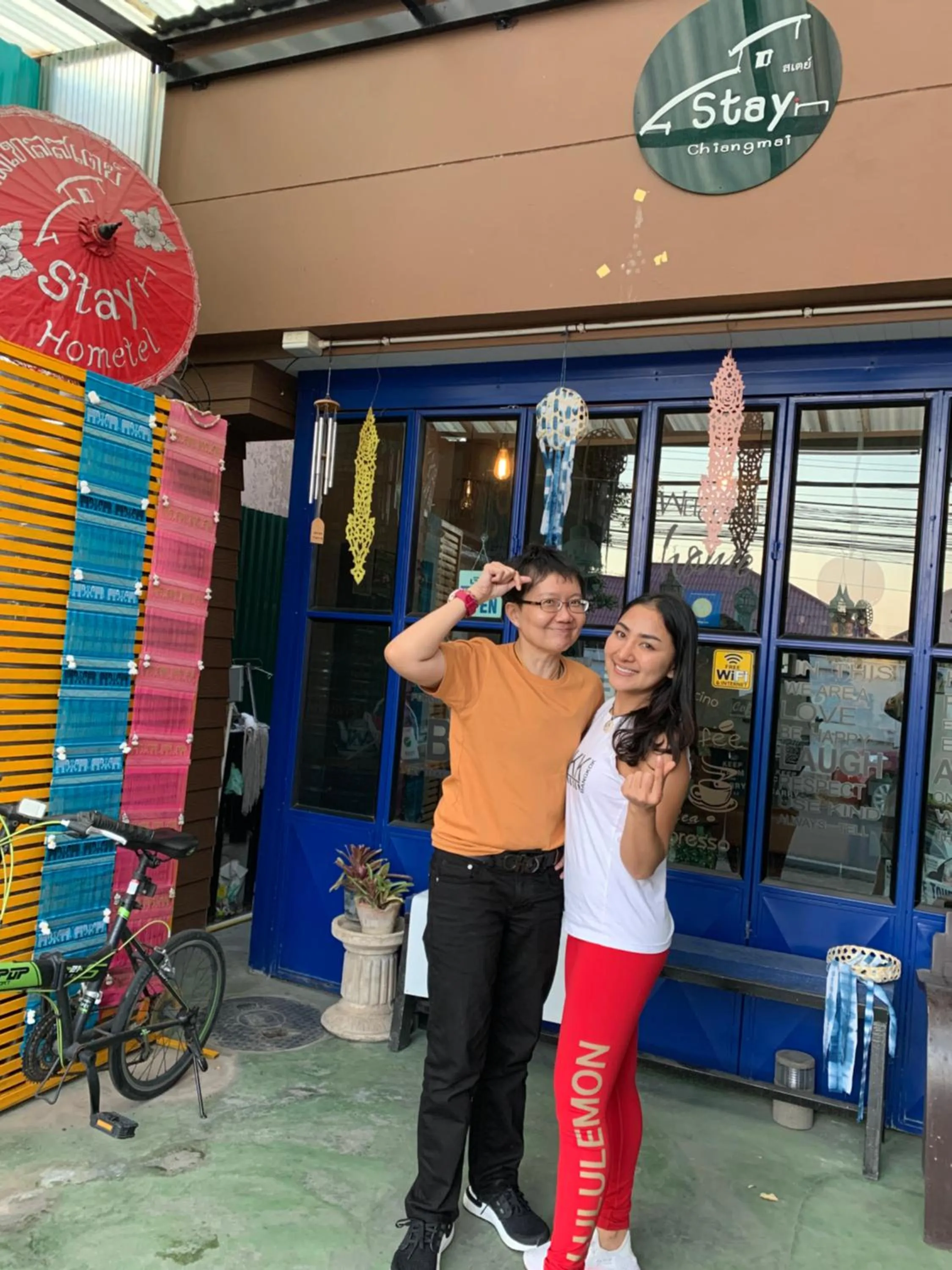 Facade/entrance in Chiangmai HomeTeL