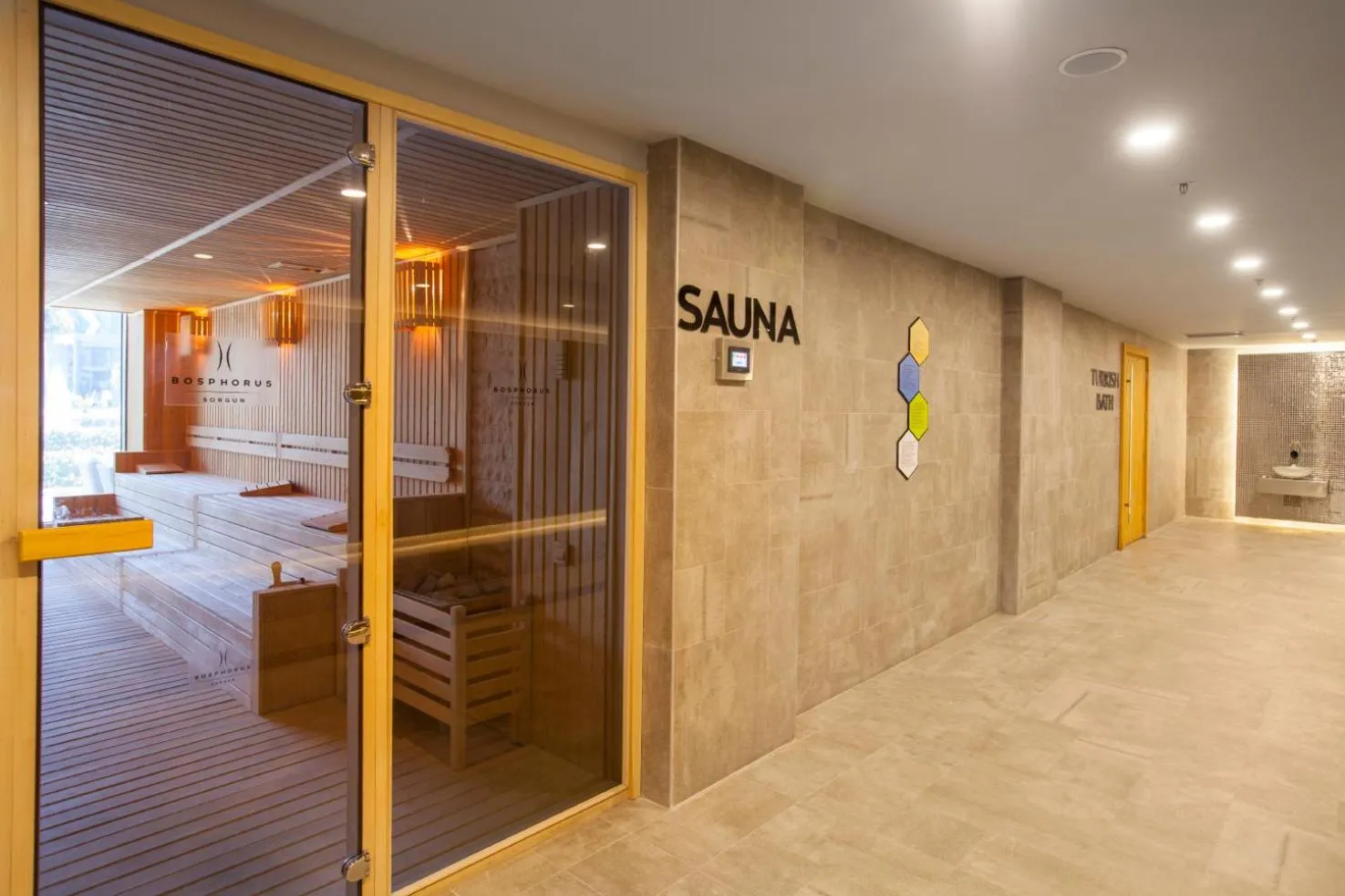 Sauna in Bosphorus Sorgun Hotel - Ultra All Inclusive