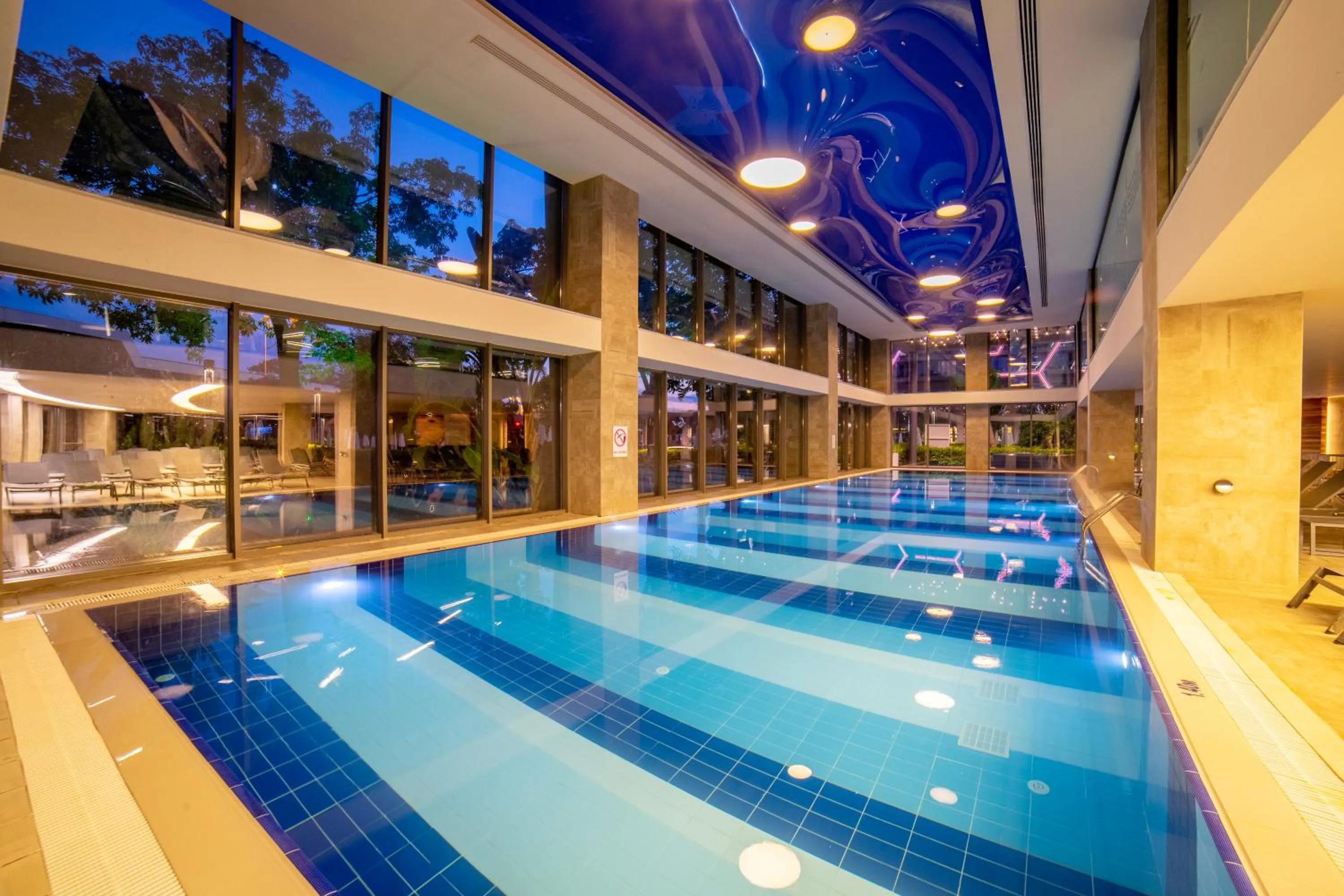 Swimming pool in Bosphorus Sorgun Hotel - Ultra All Inclusive