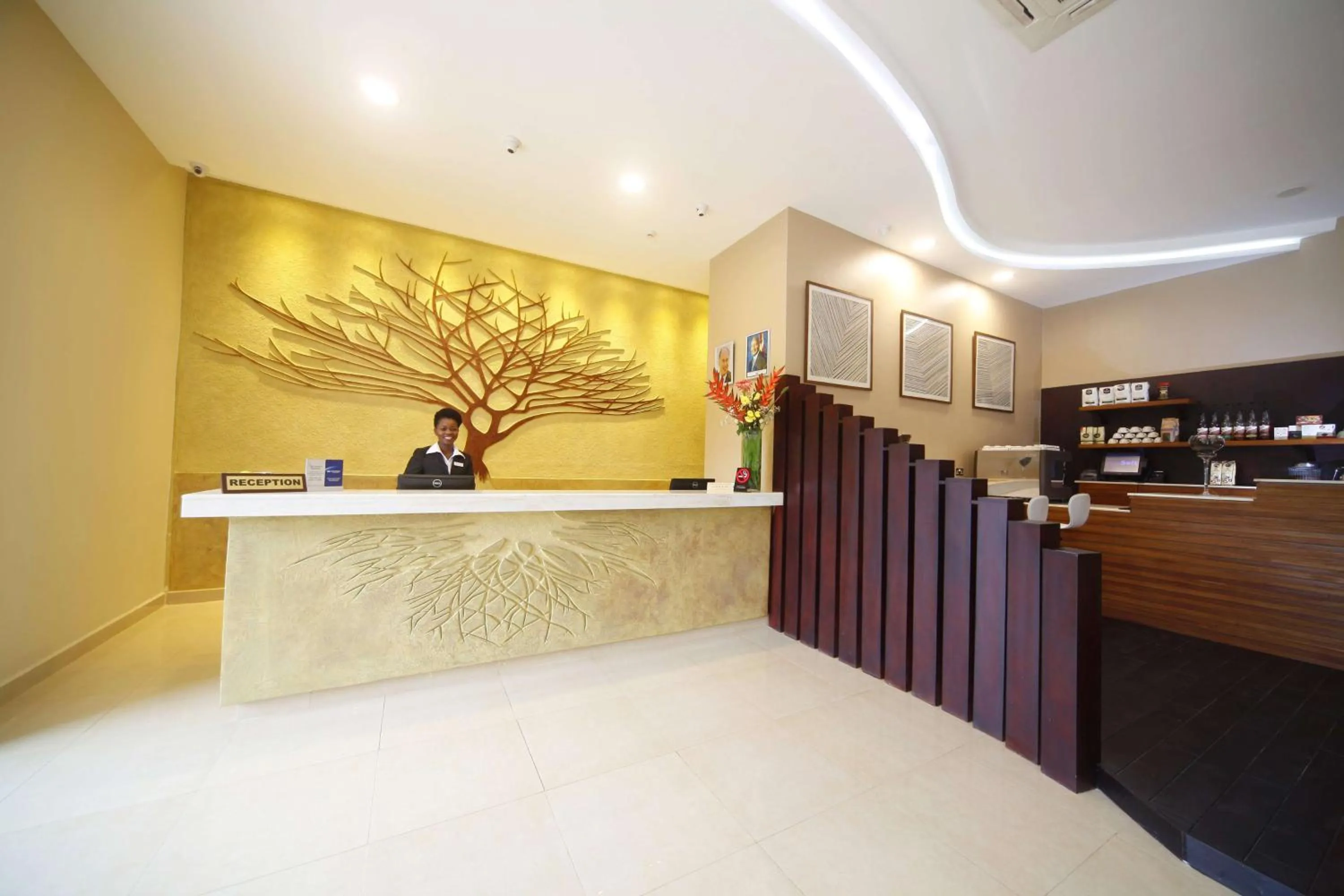 Lobby or reception in Best Western Premier Garden Hotel Entebbe