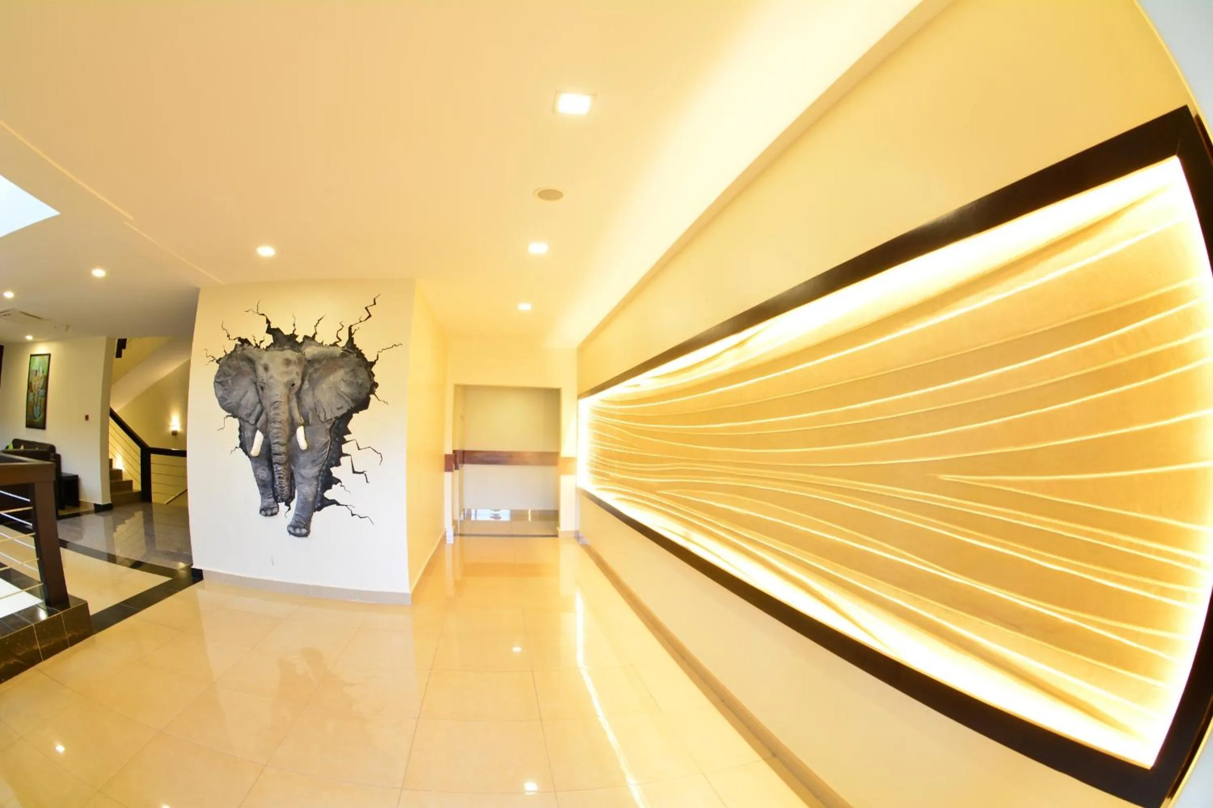 Decorative detail in Best Western Premier Garden Hotel Entebbe