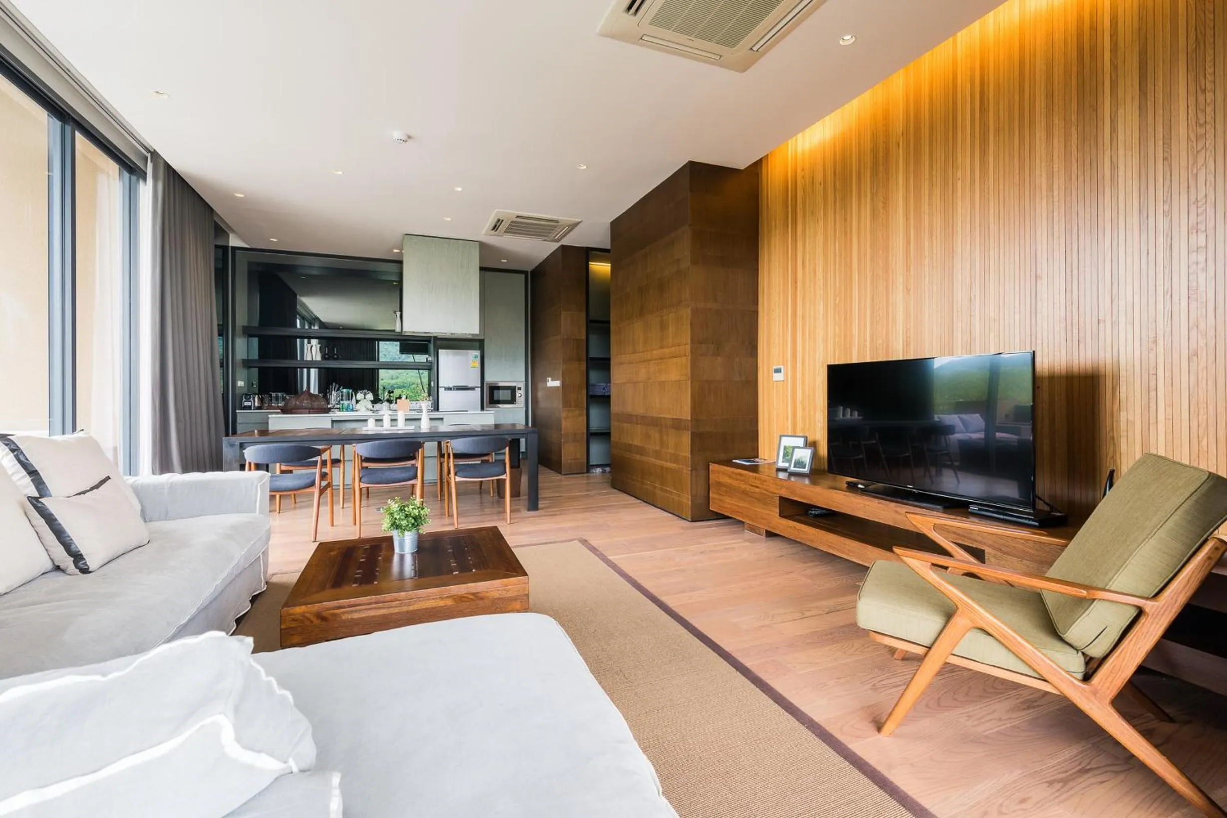 Living room in 2 Bedroom Luxury Pool Penthouse at ATTA