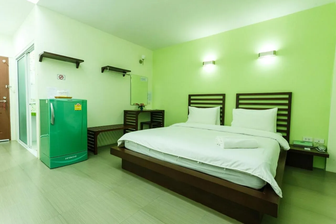 Photo of the whole room, Bed in S Hotel Kanchanaburi