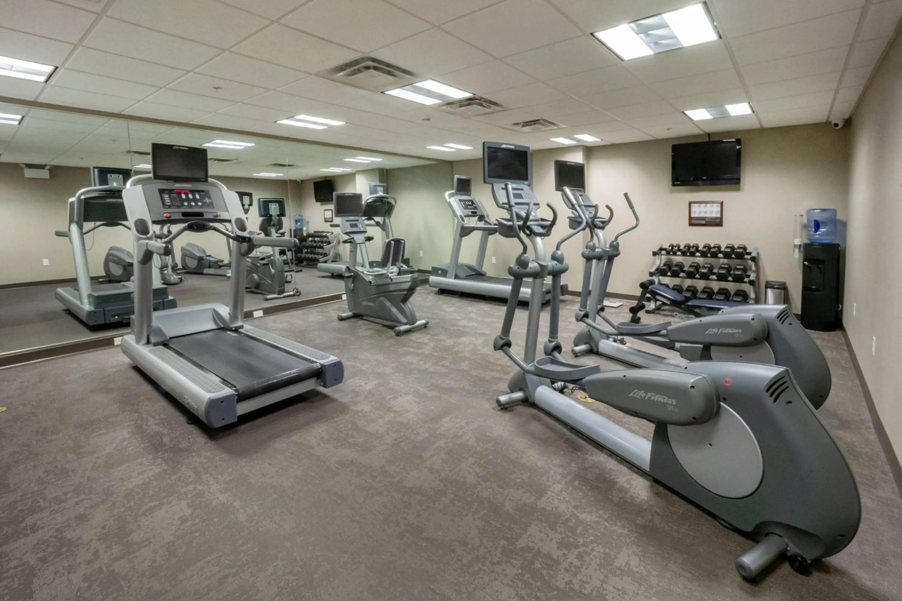 Fitness centre/facilities in Residence Inn by Marriott Hazleton