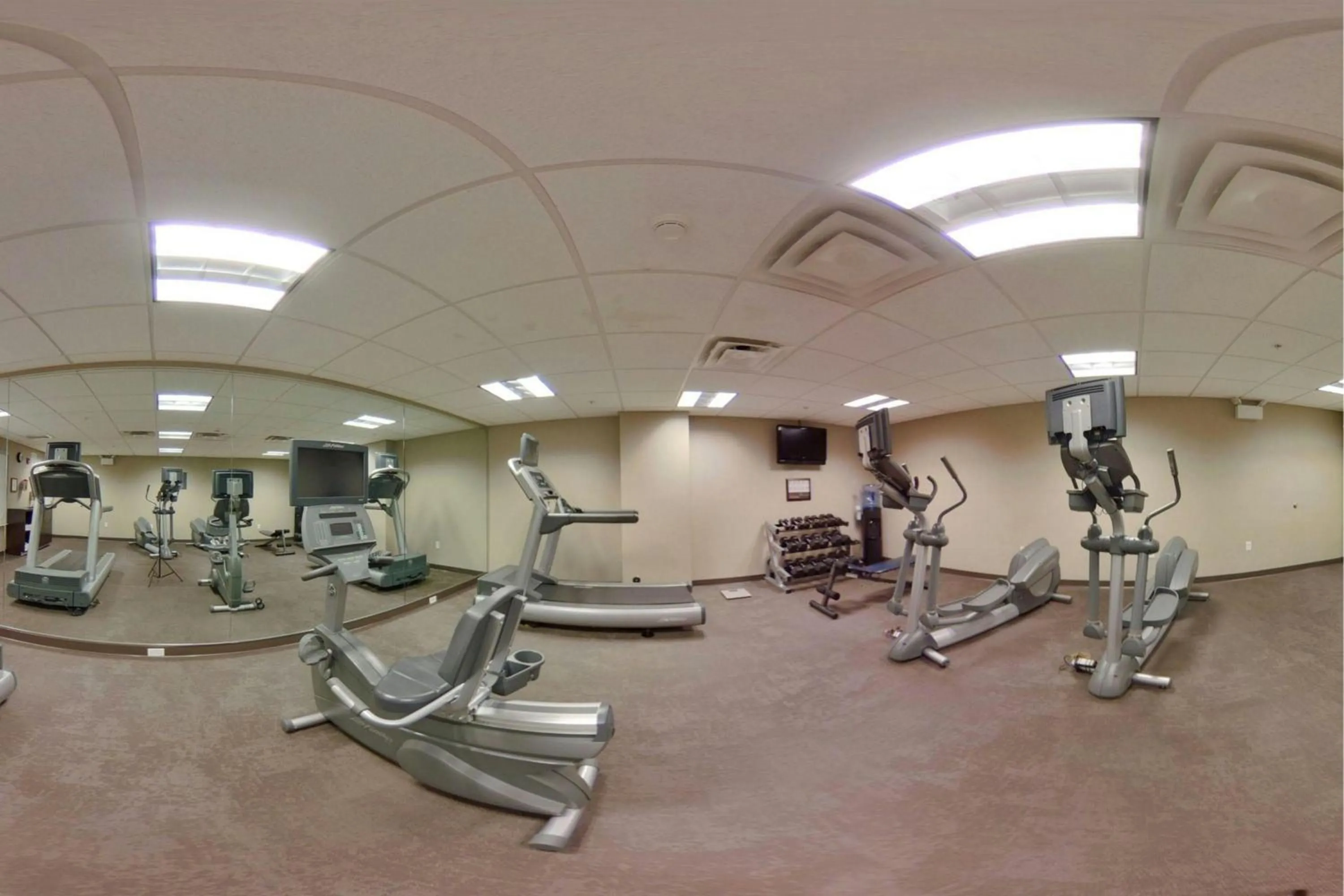 Fitness centre/facilities in Residence Inn by Marriott Hazleton