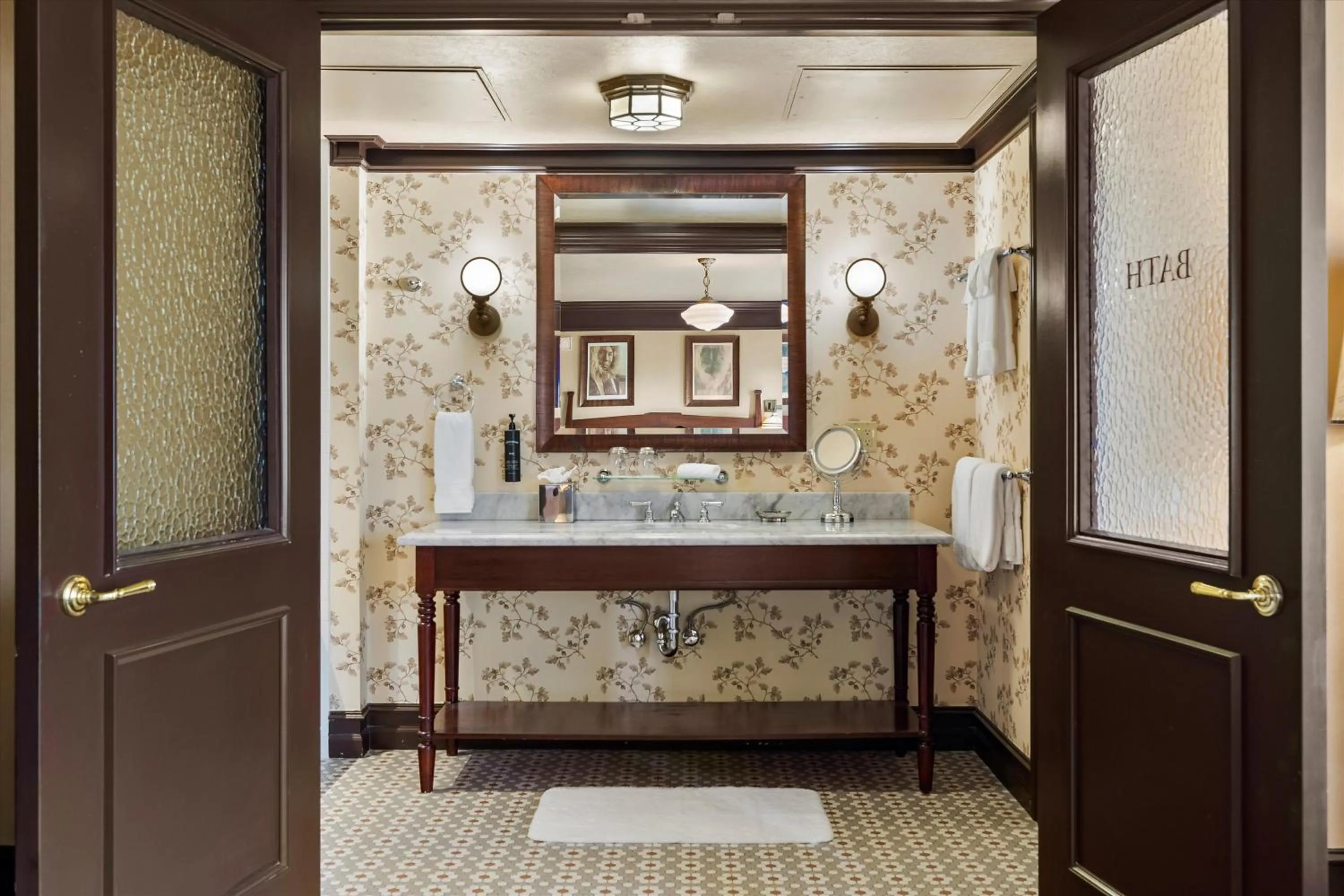 Bathroom in Arctic Club Hotel