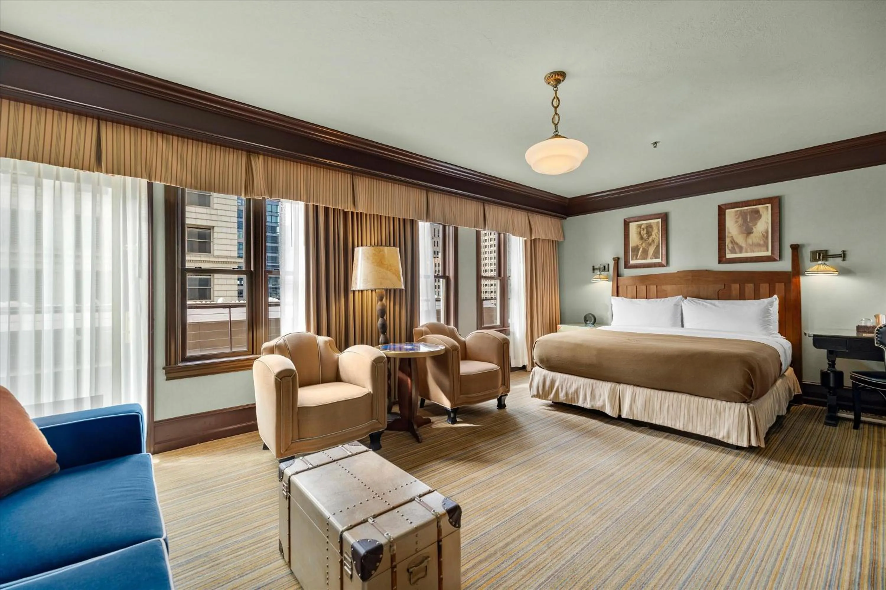 Bed in Arctic Club Hotel