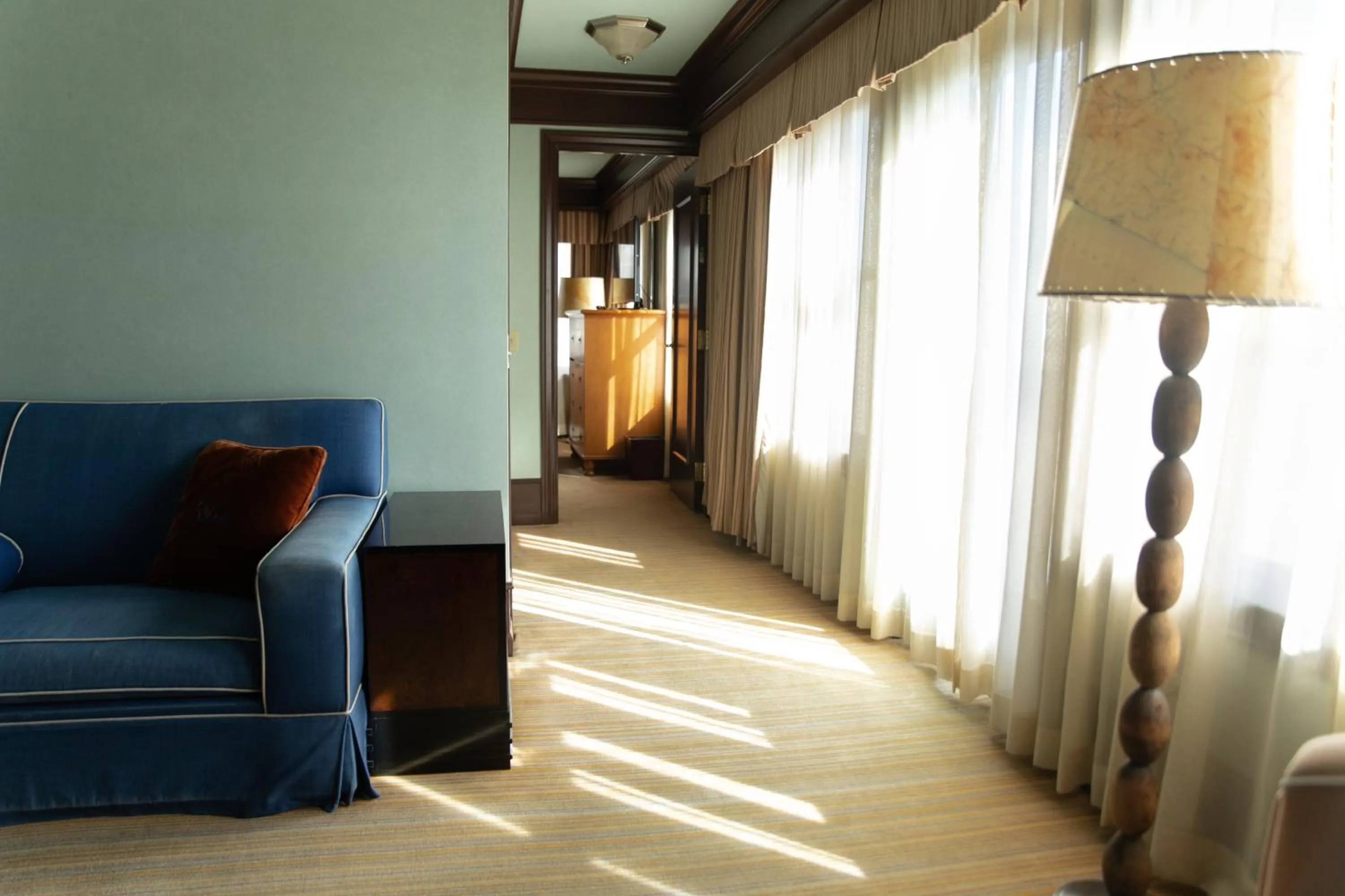 Seating area in Arctic Club Hotel