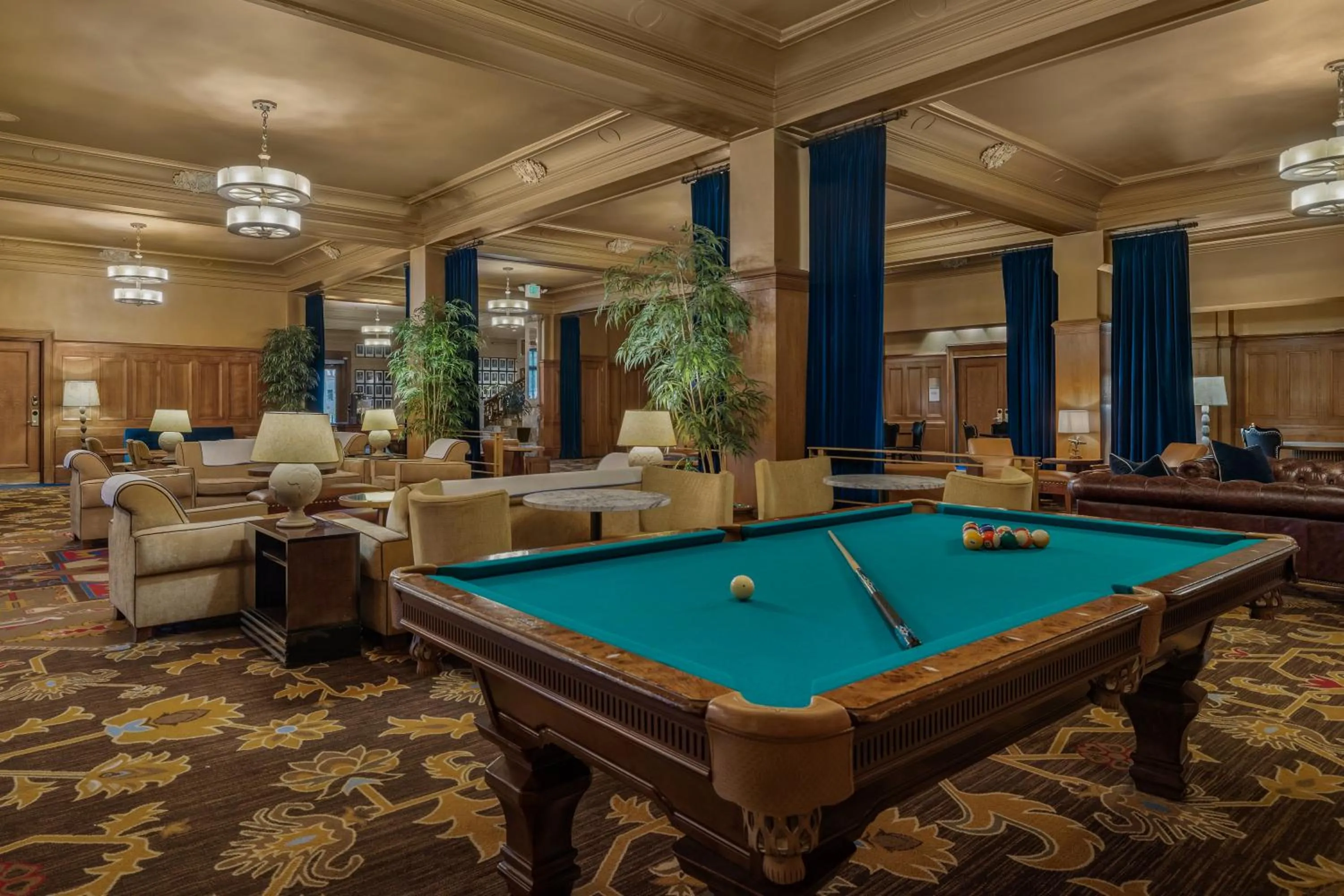 Billiard in Arctic Club Hotel