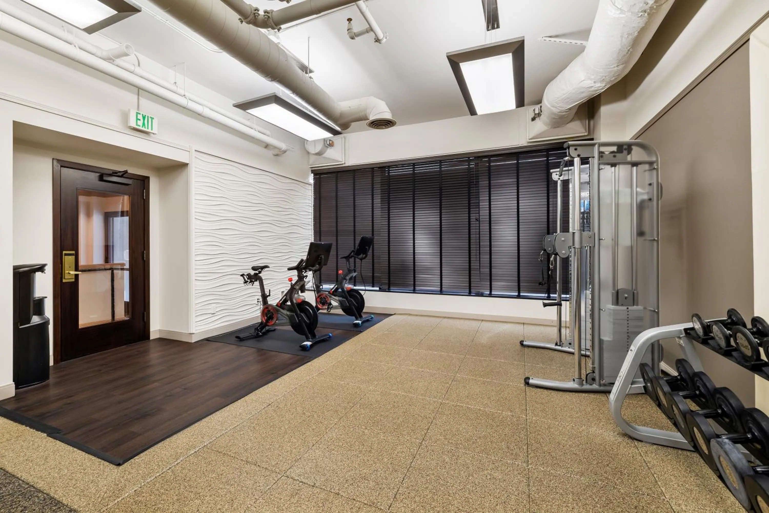 Fitness centre/facilities in Arctic Club Hotel
